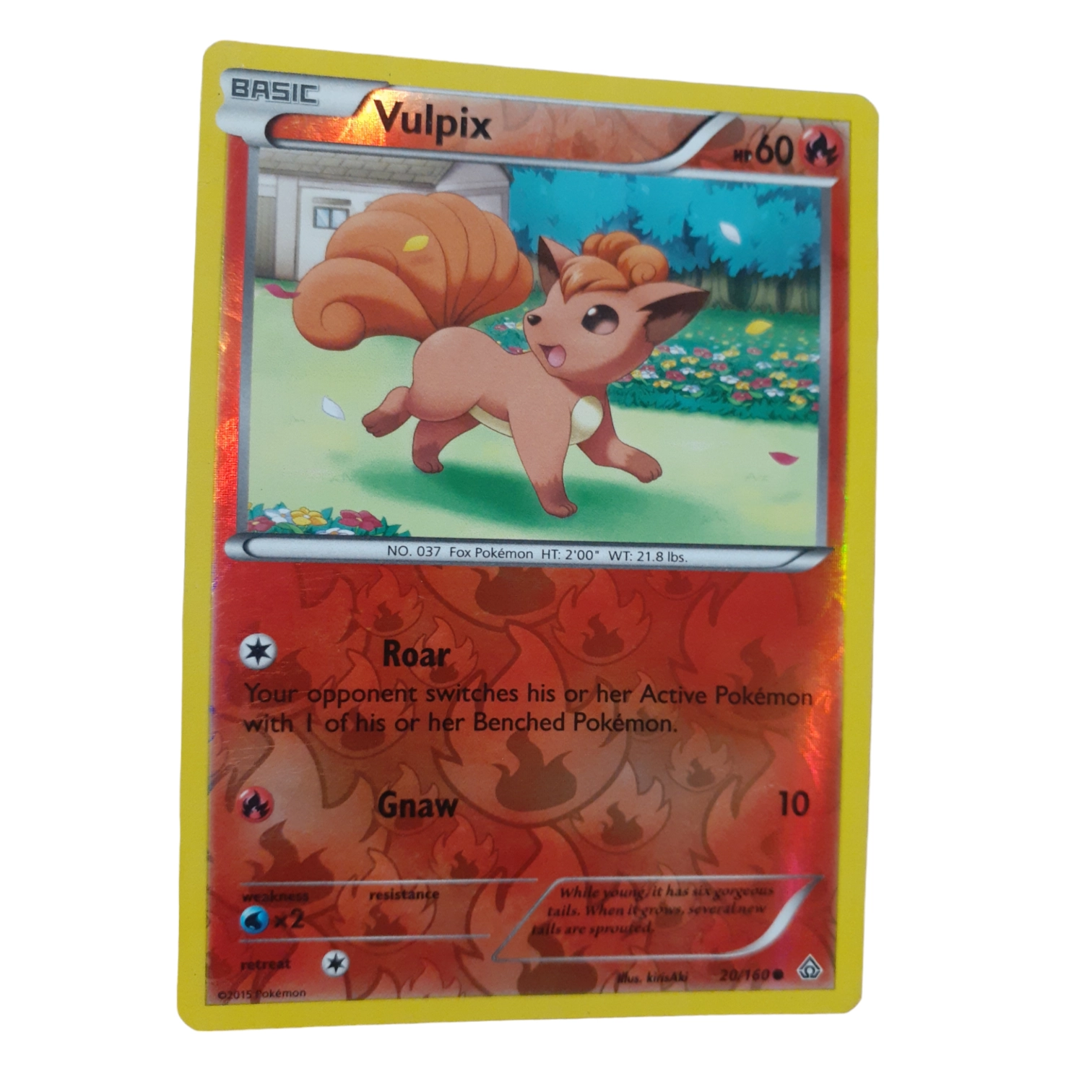 20/160 - Vulpix -Reverse Holo