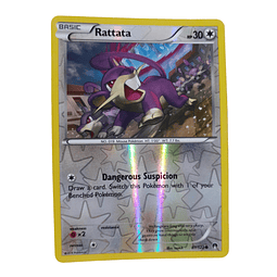 87/122 - Rattata -Reverse Holo