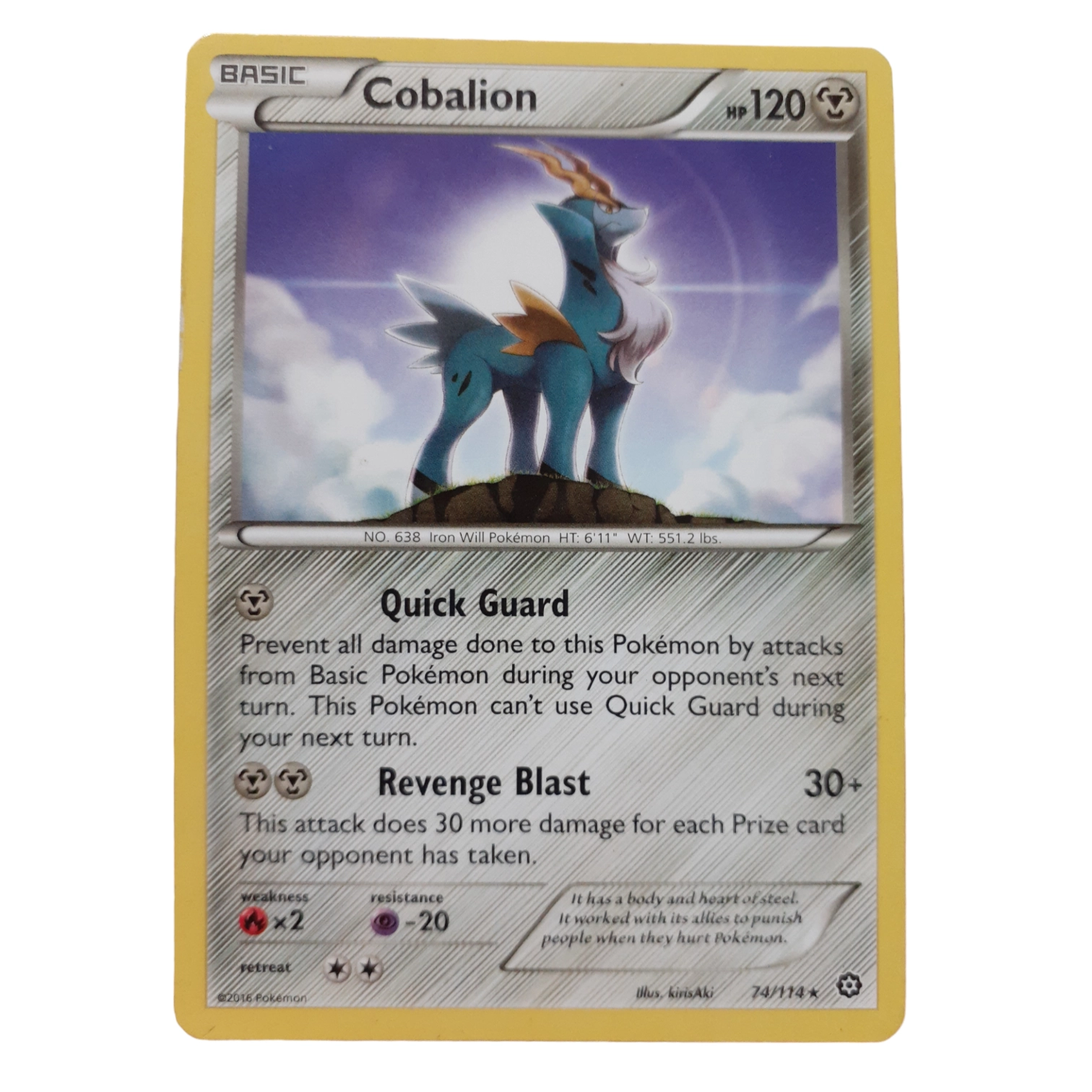 74/114 - Cobalion