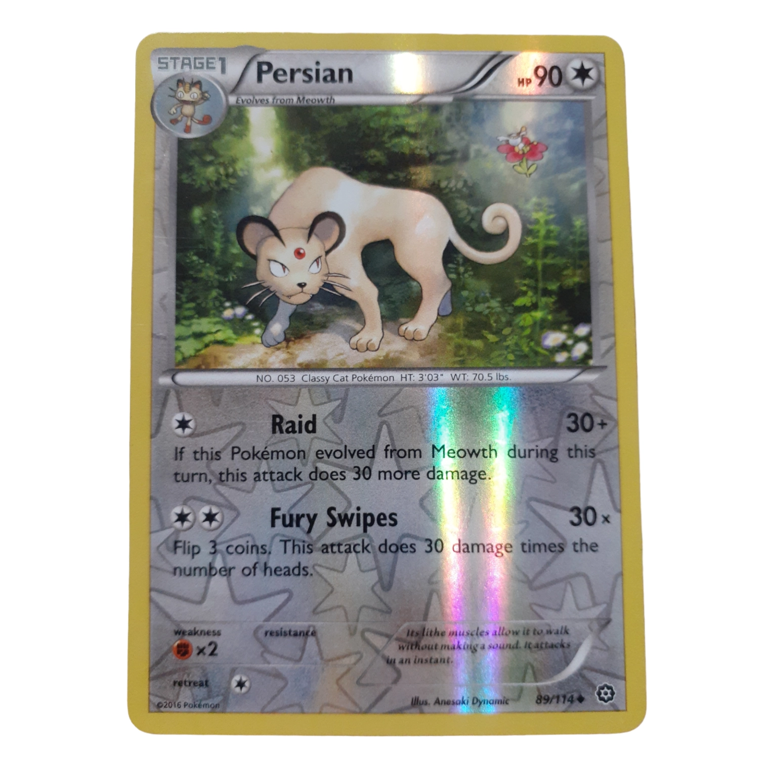 89/114 - Persian -Reverse Holo