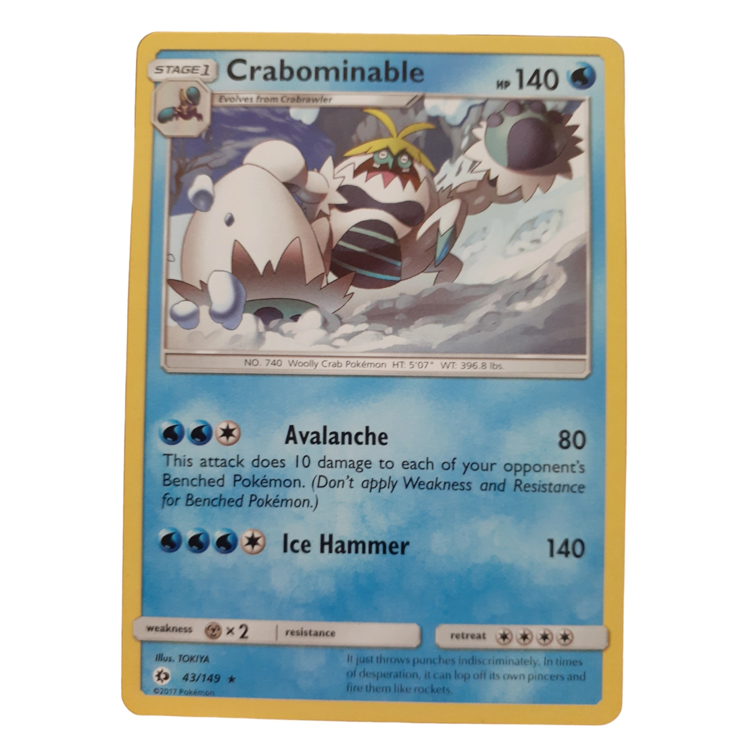 43/149 - Crabominable