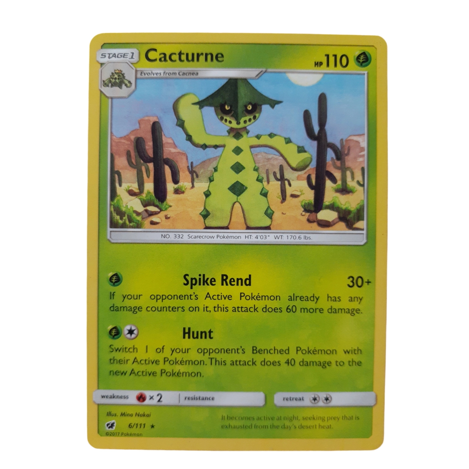 6/111 - Cacturne