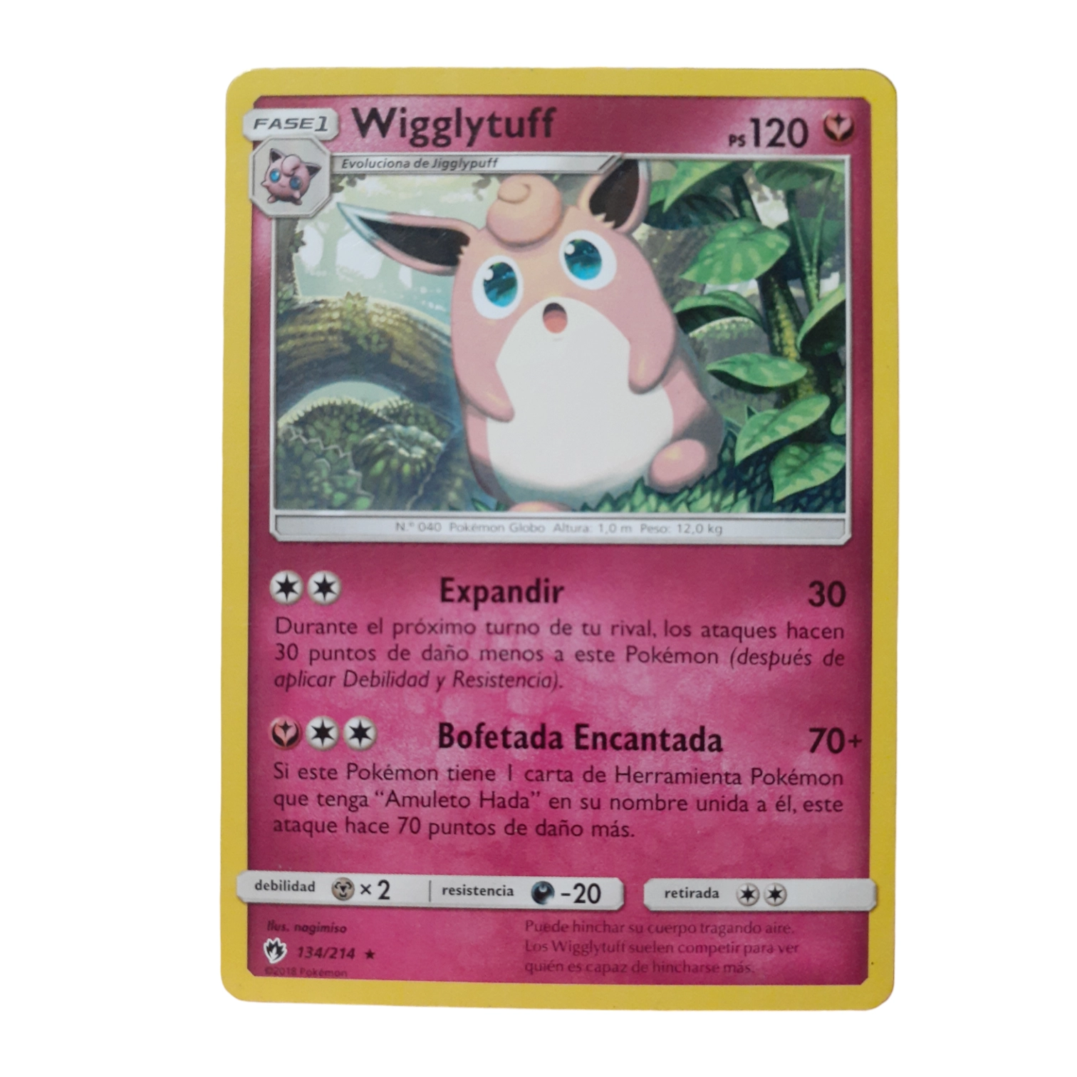 134/214 - Wigglytuff (español)