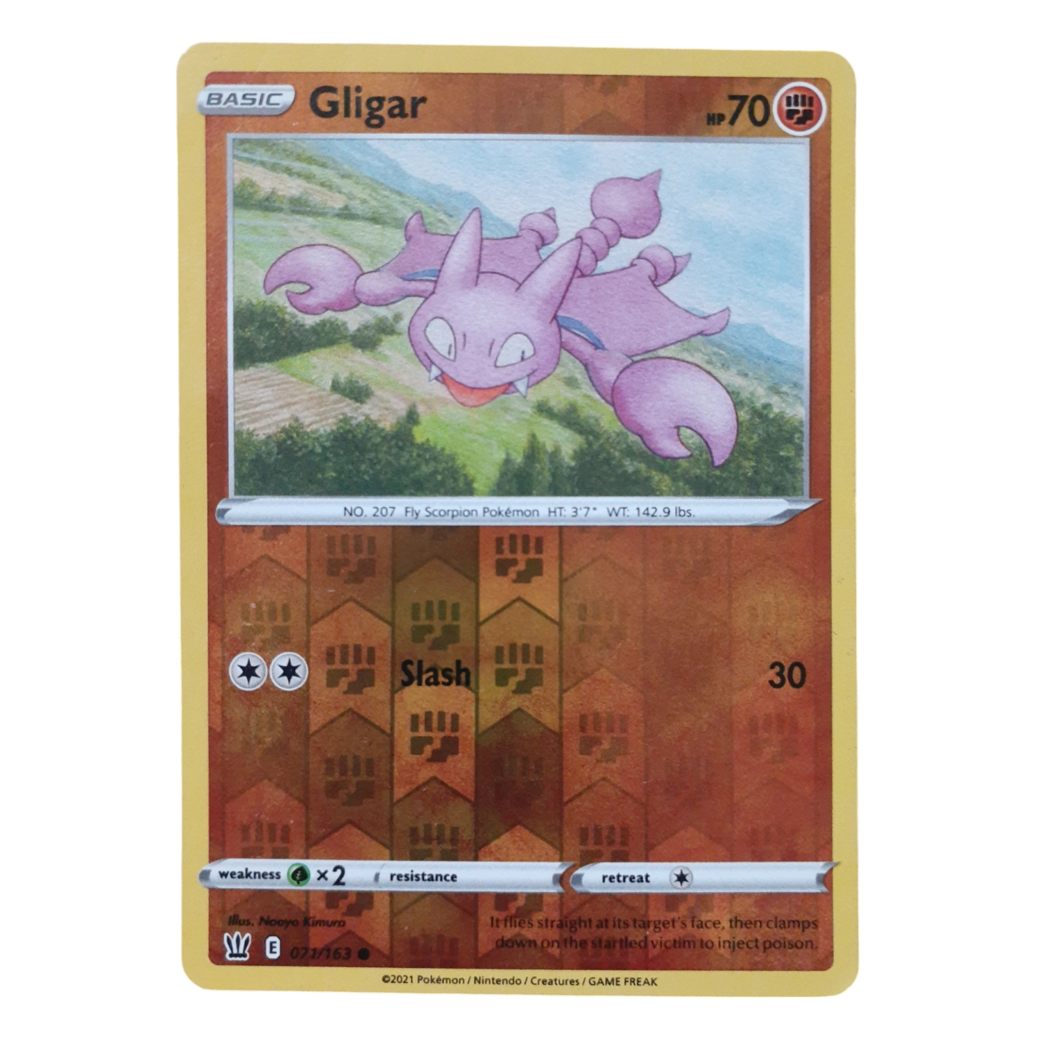 071/163 - Gligar -Reverse Holo