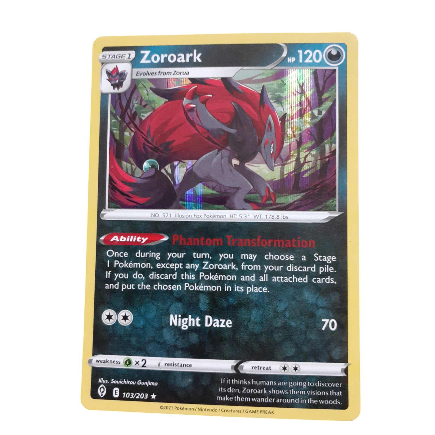 103/203 - Zoroark -Holo