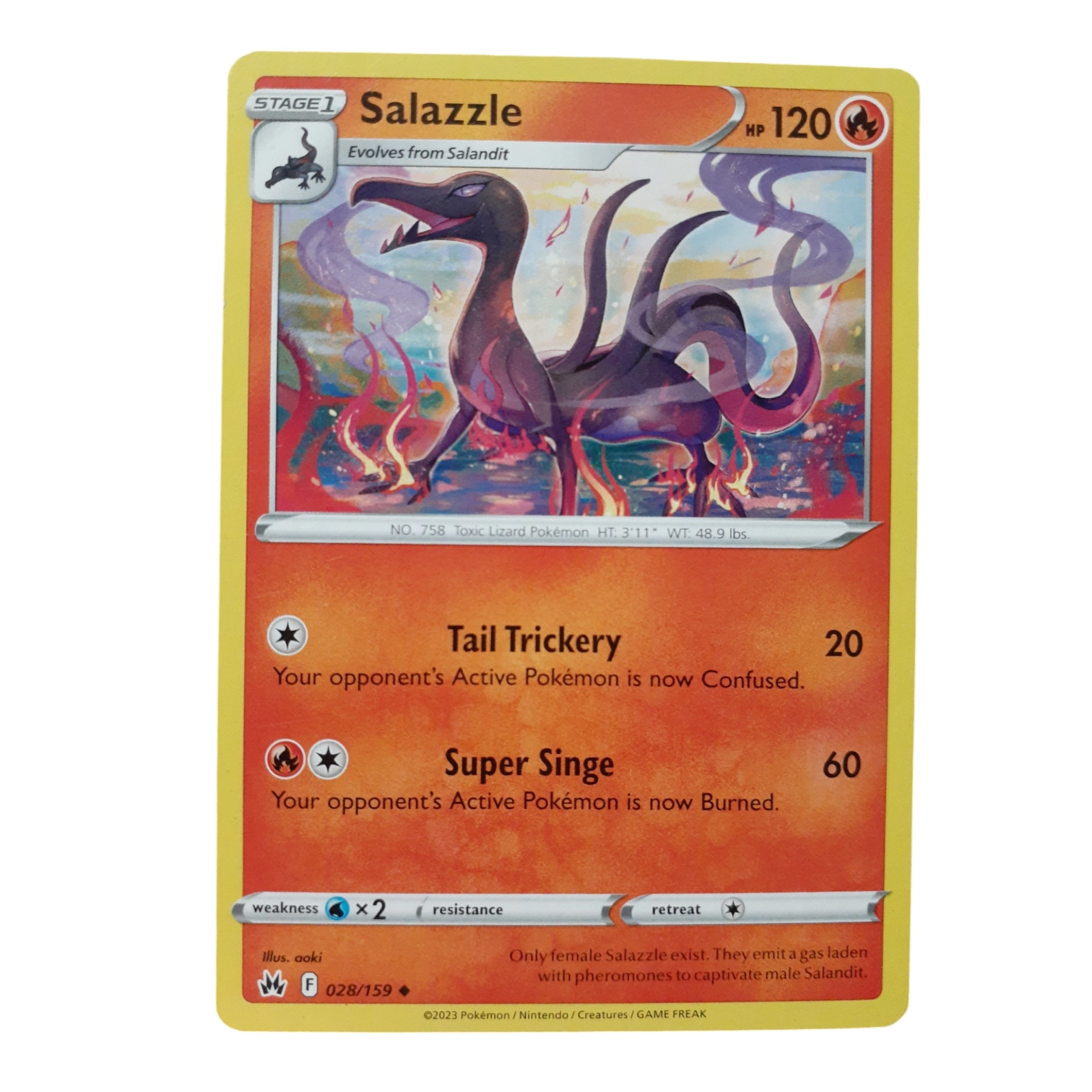 028/159 - Salazzle