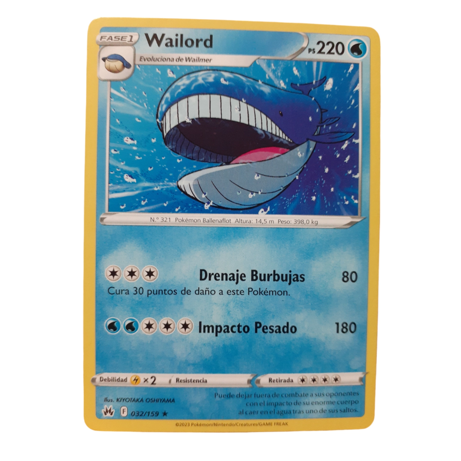 032/159 - Wailord (español)