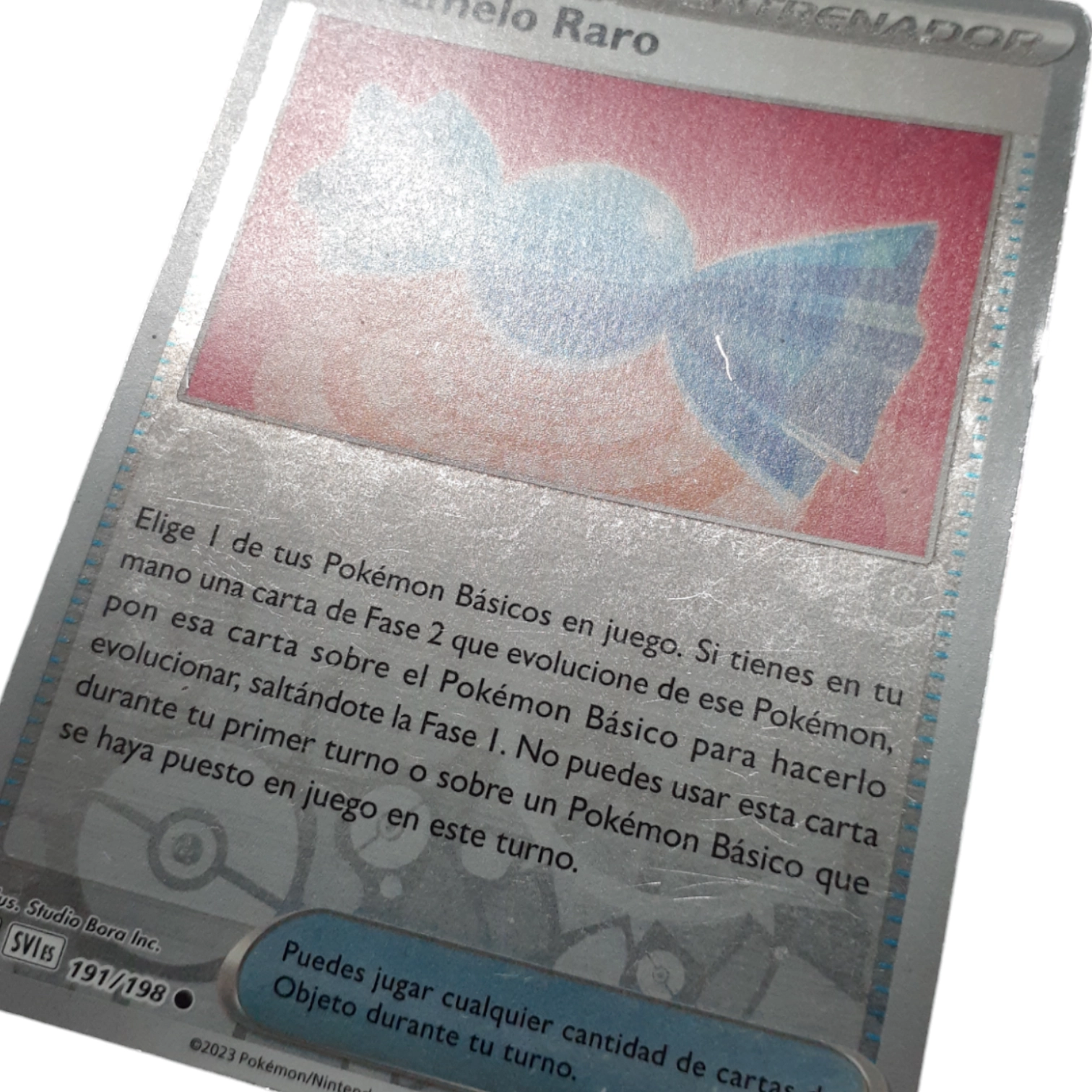 191/198 - Rare Candy -Reverse Holo (español)