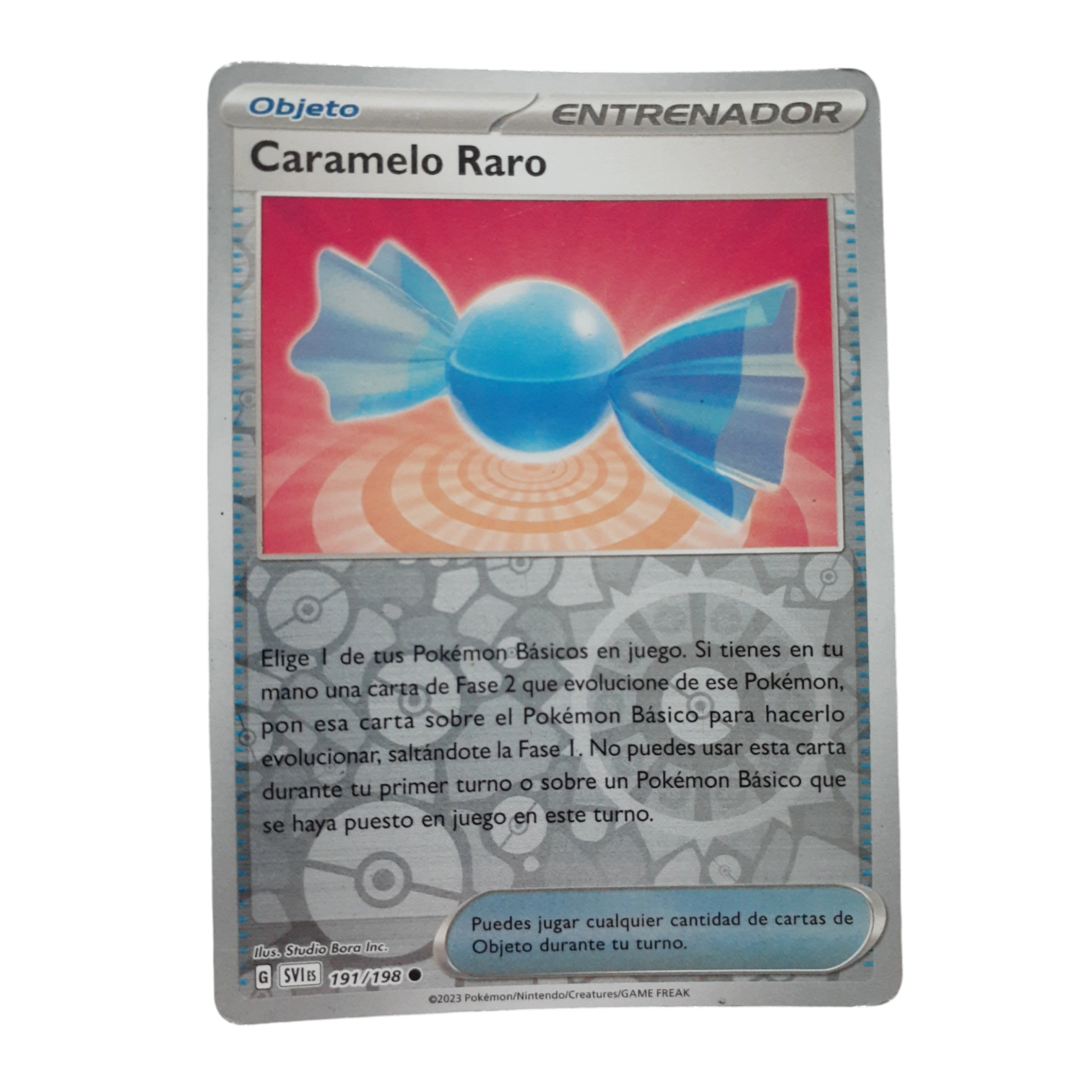 191/198 - Rare Candy -Reverse Holo (español)