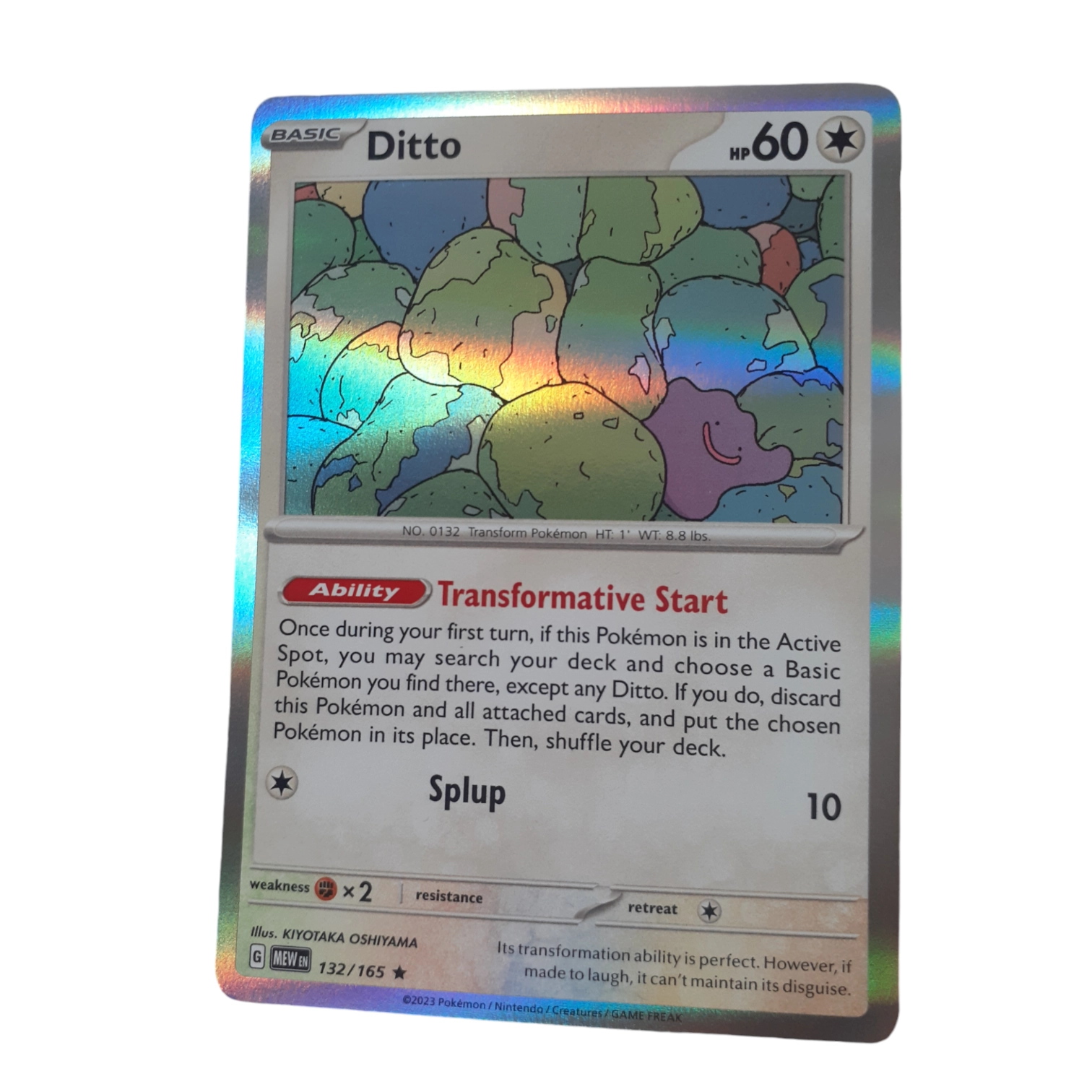 132/165 - Ditto -Holo