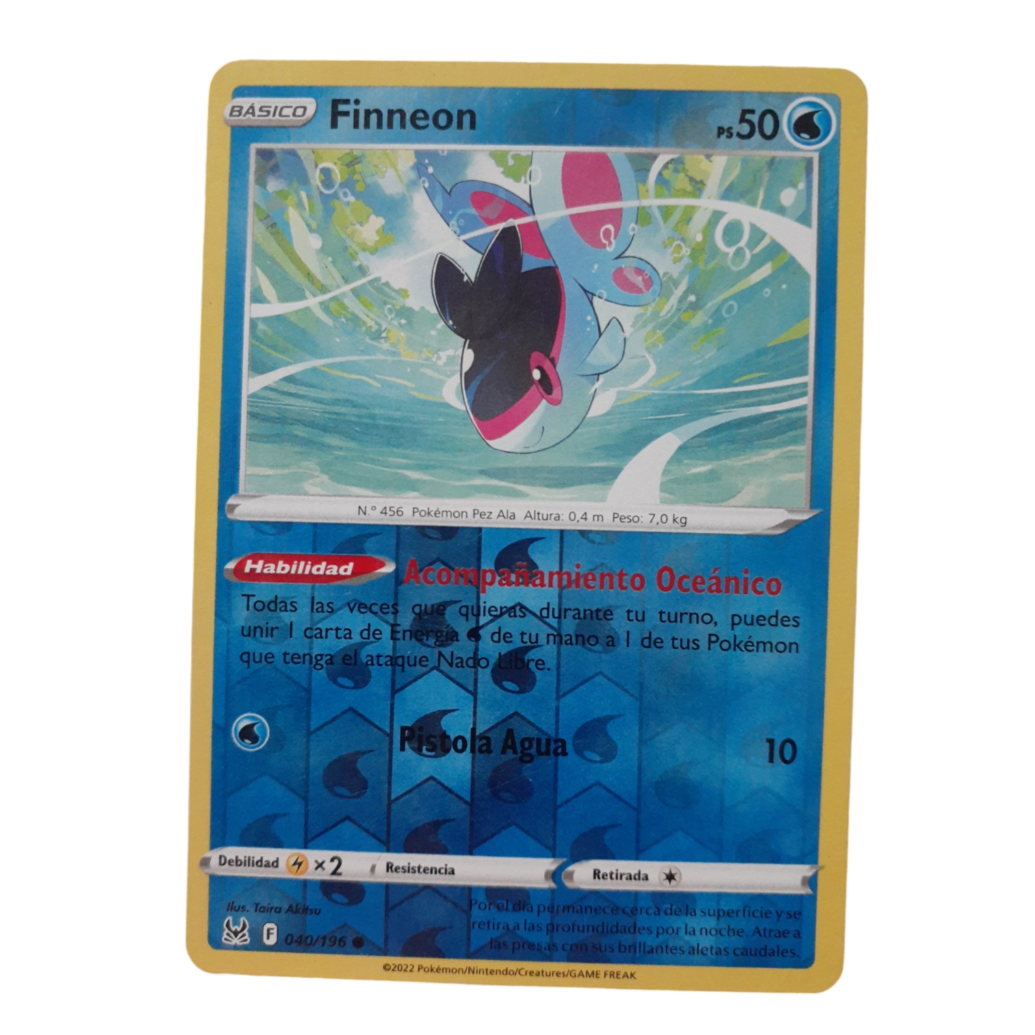 040/196 - Finneon -Reverse Holo (español)