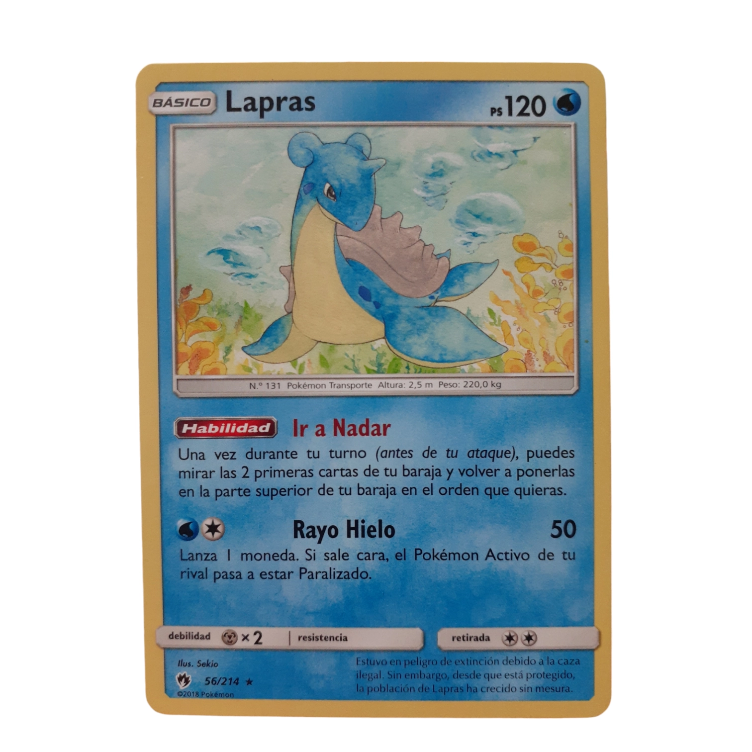 56/214 - Lapras (español)