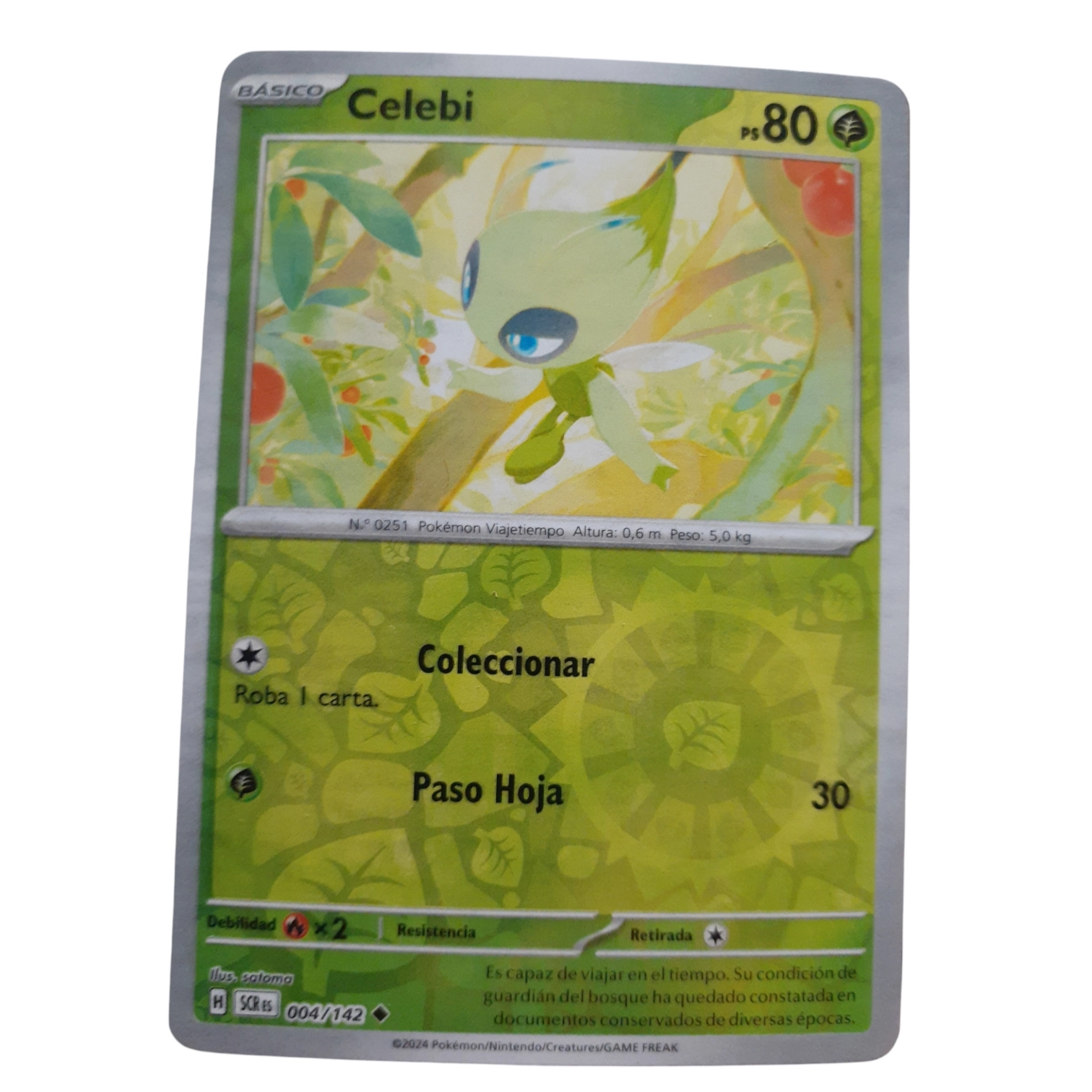 004/142 - Celebi -Reverse Holo (español)