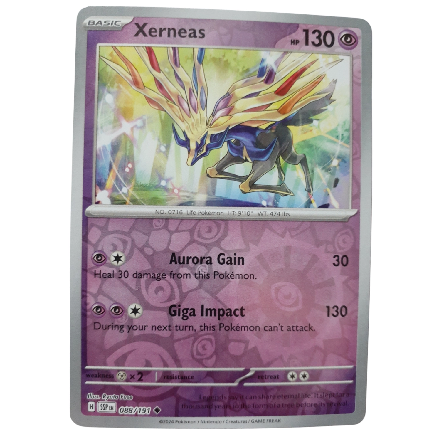 088/191 - Xerneas -Reverse Holo