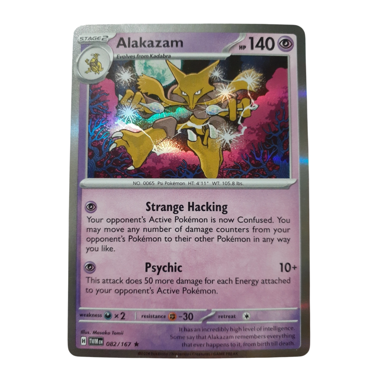 082/167 - Alakazam -Holo