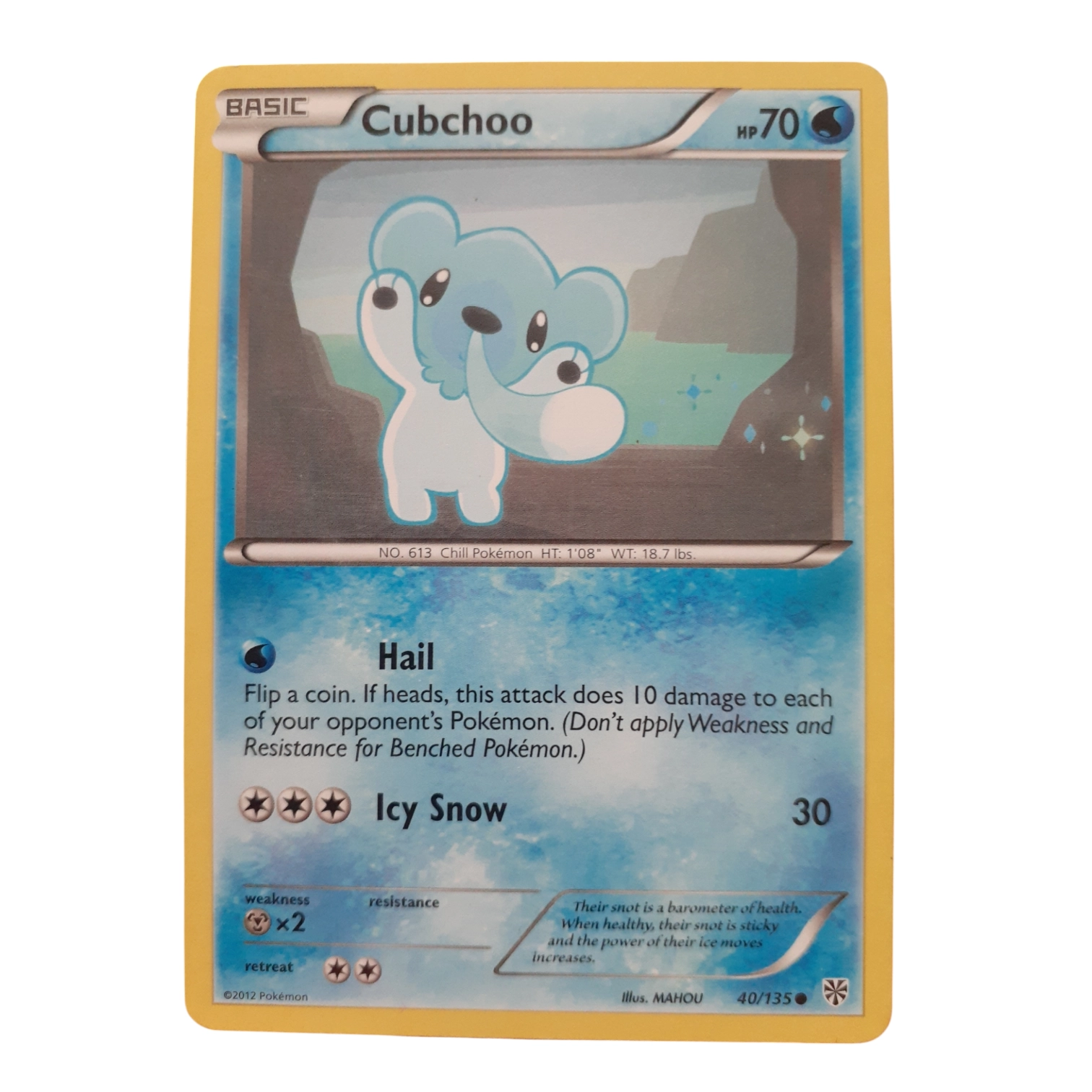 40/135 - Cubchoo