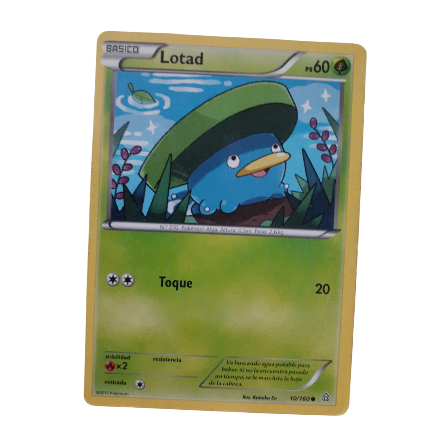 10/160 - Lotad (español)