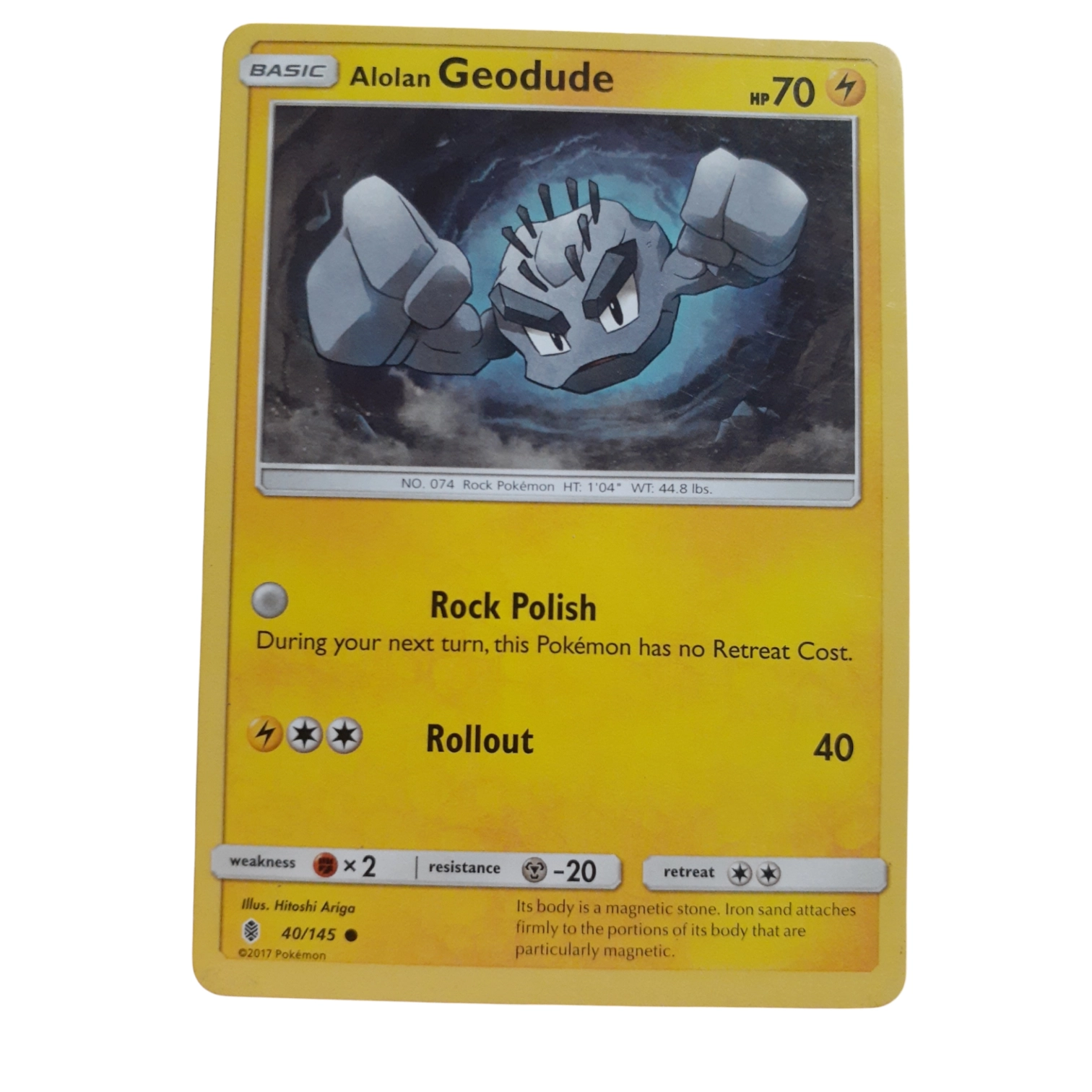 40/145 - Alolan Geodude