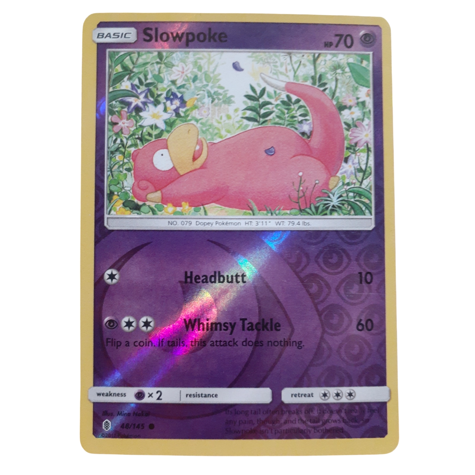 48/145 - Slowpoke -Reverse Holo
