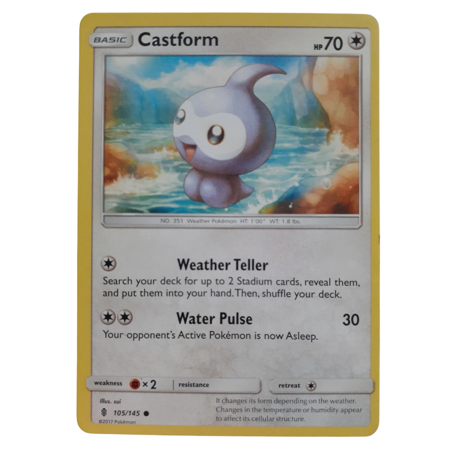 105/145 - Castform