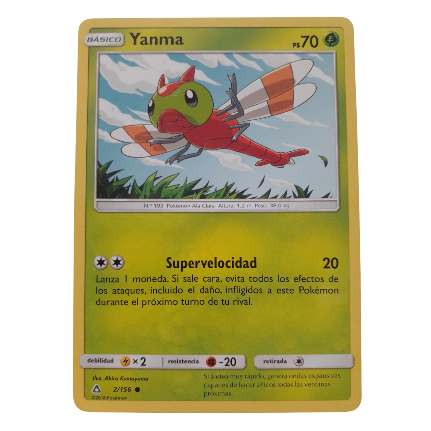2/156 - Yanma (español)