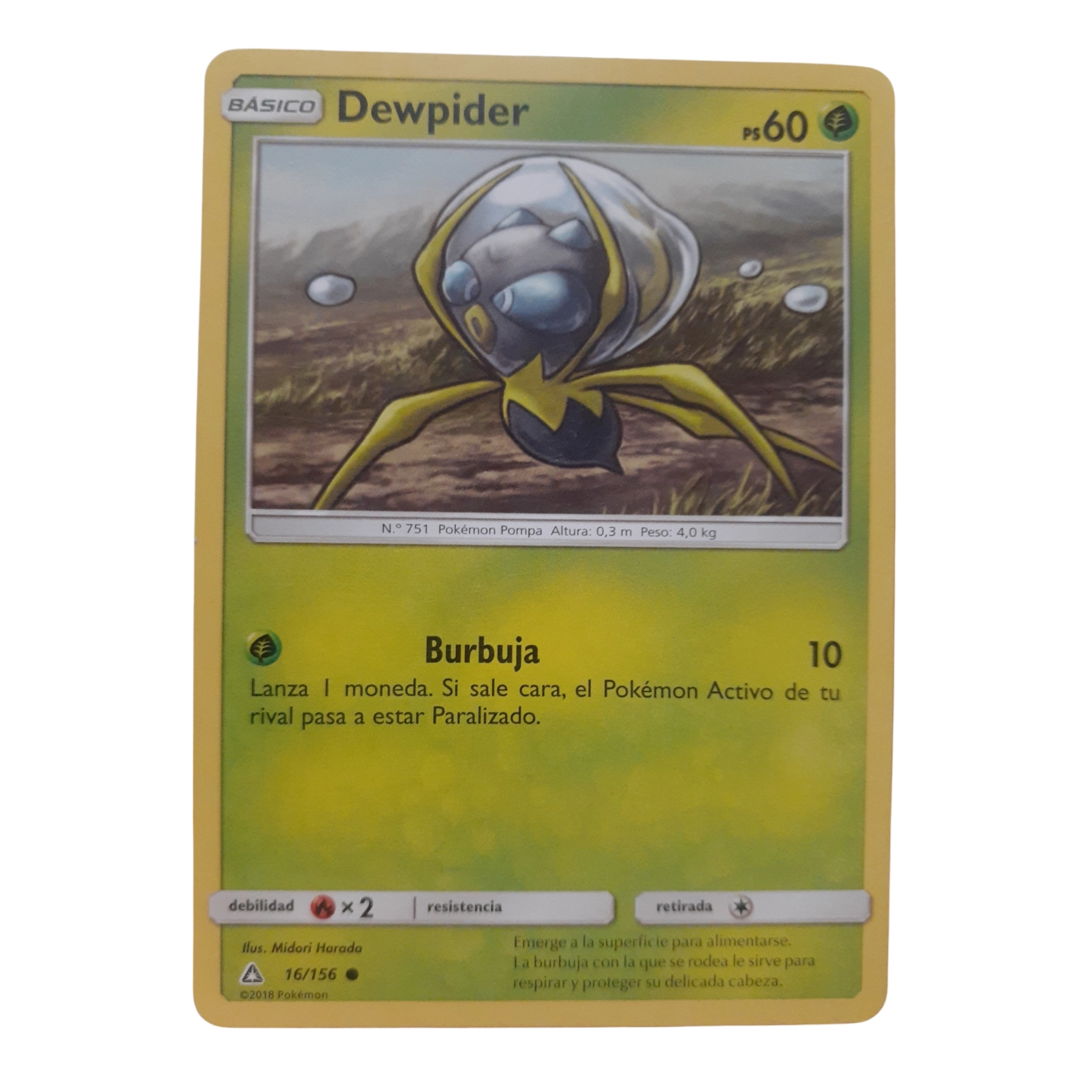 16/156 - Dewpider- (español)