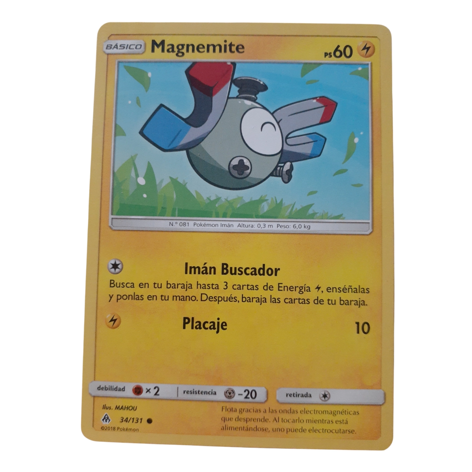 34/131 - Magnemite (español)