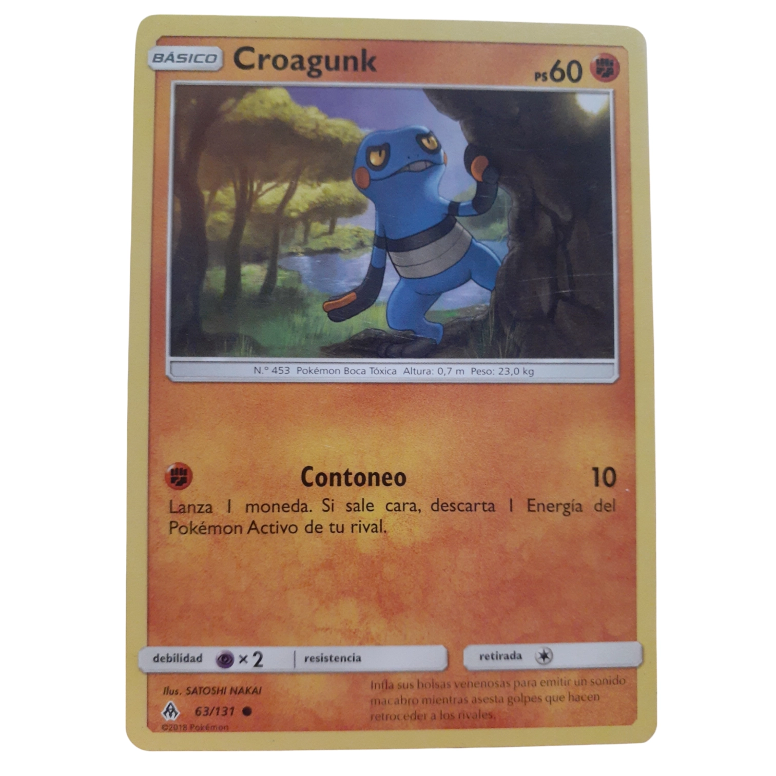 63/131 - Croagunk (español)