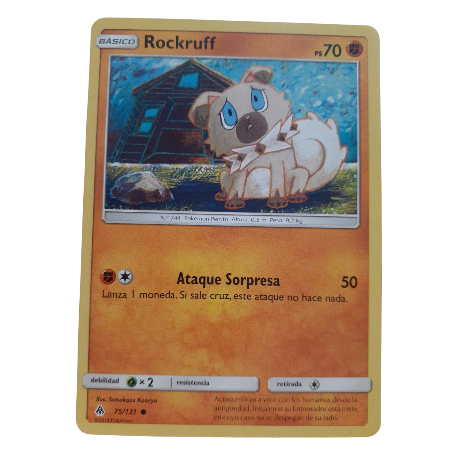 75/131 - Rockruff (español)