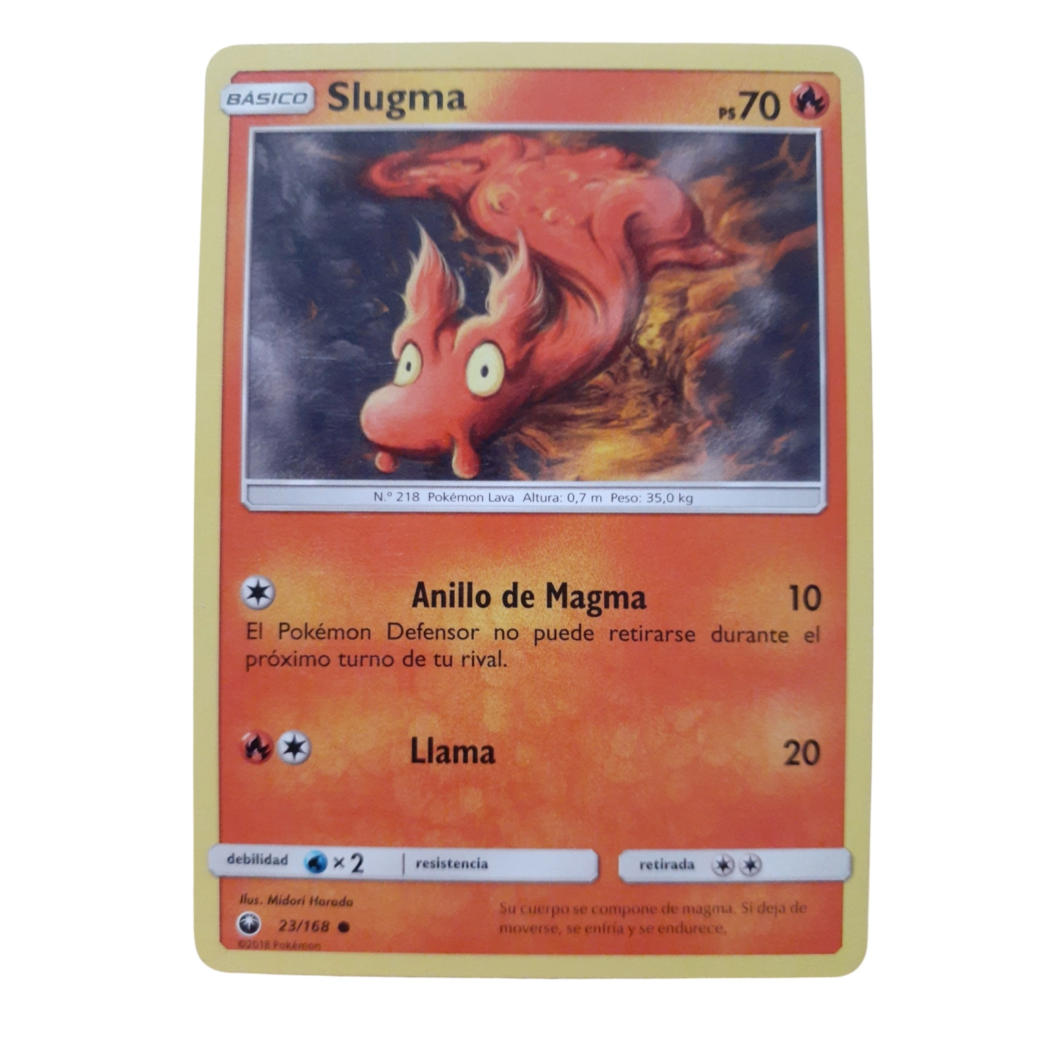 23/168 - Slugma (español)