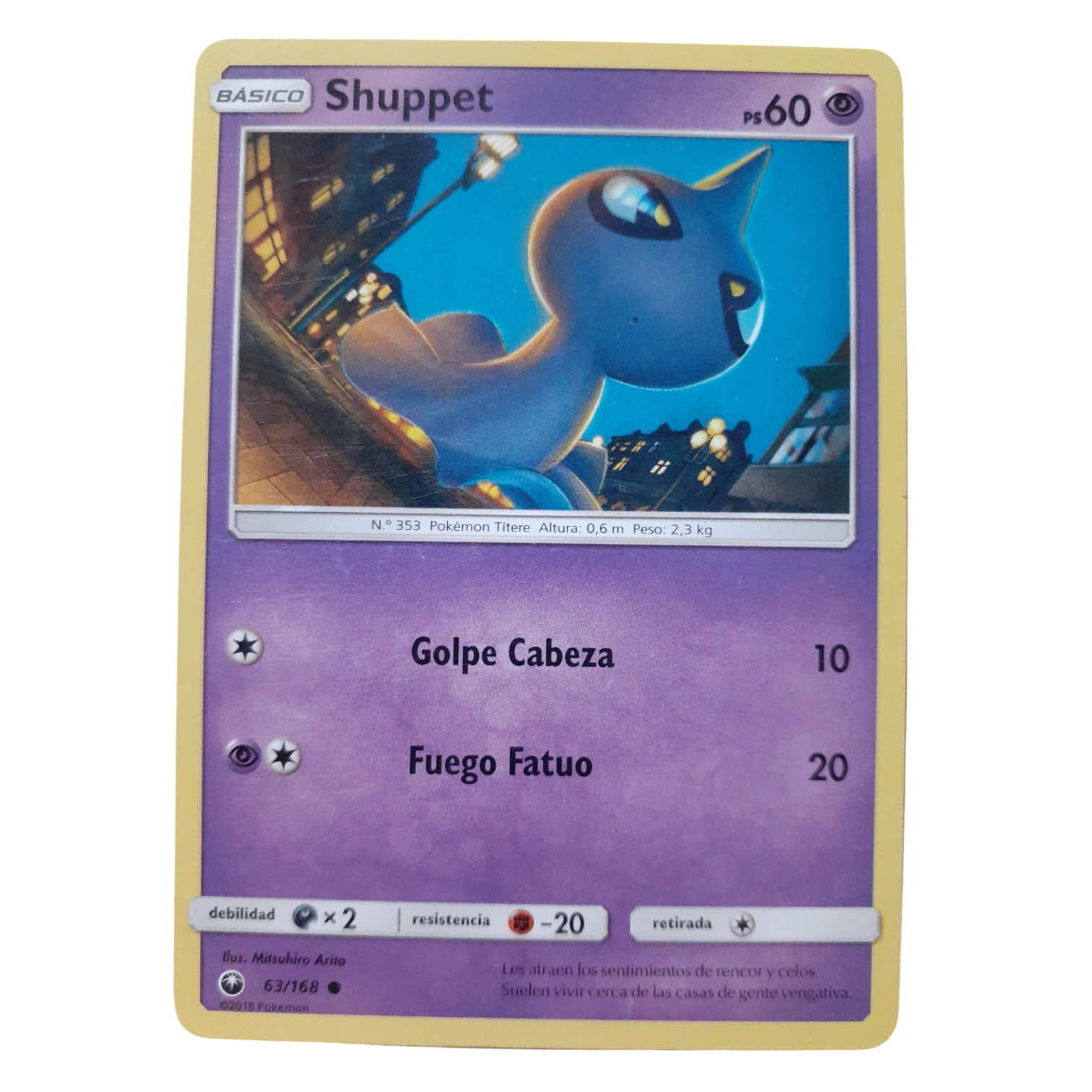 63/168 - Shuppet (español)