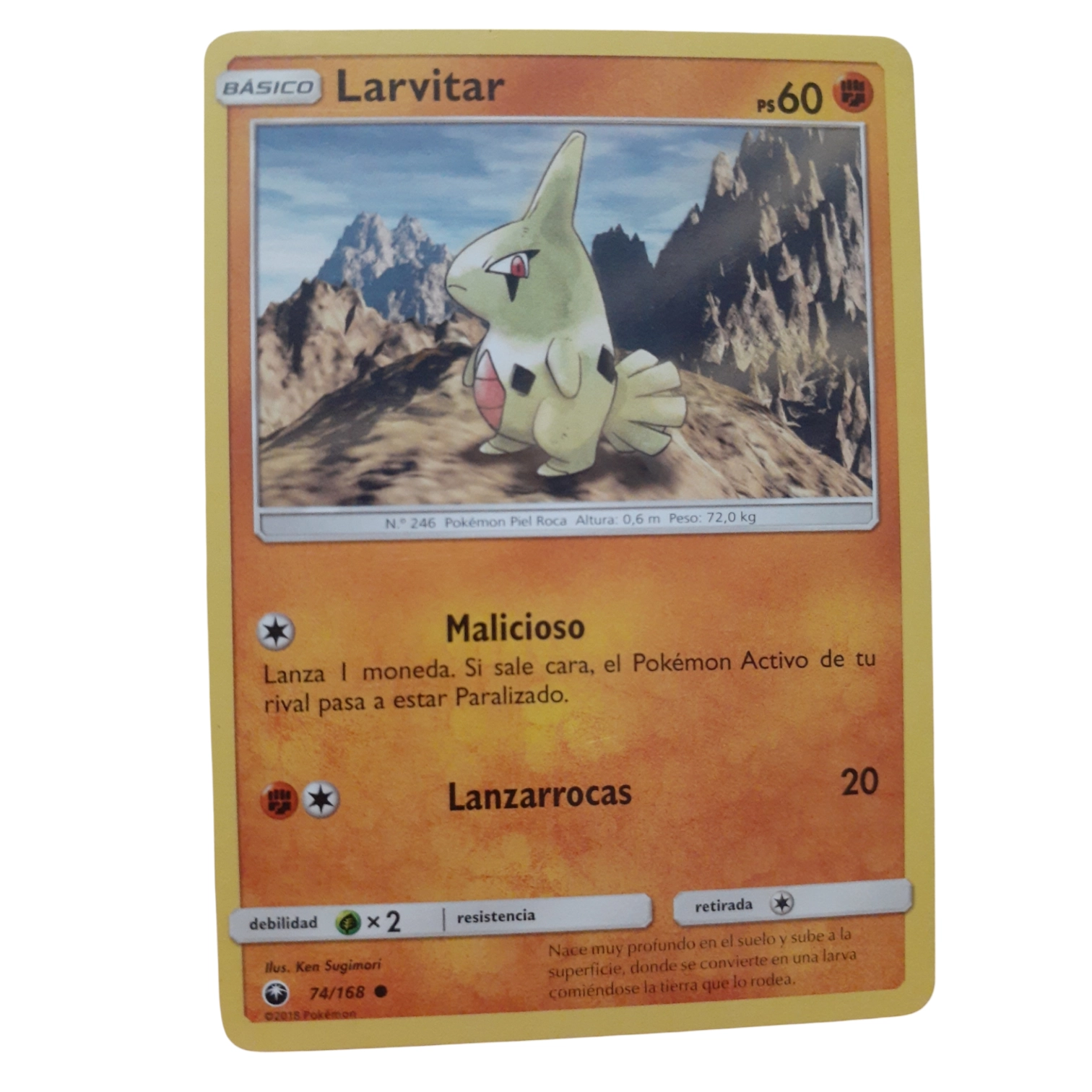74/168 - Larvitar (español)