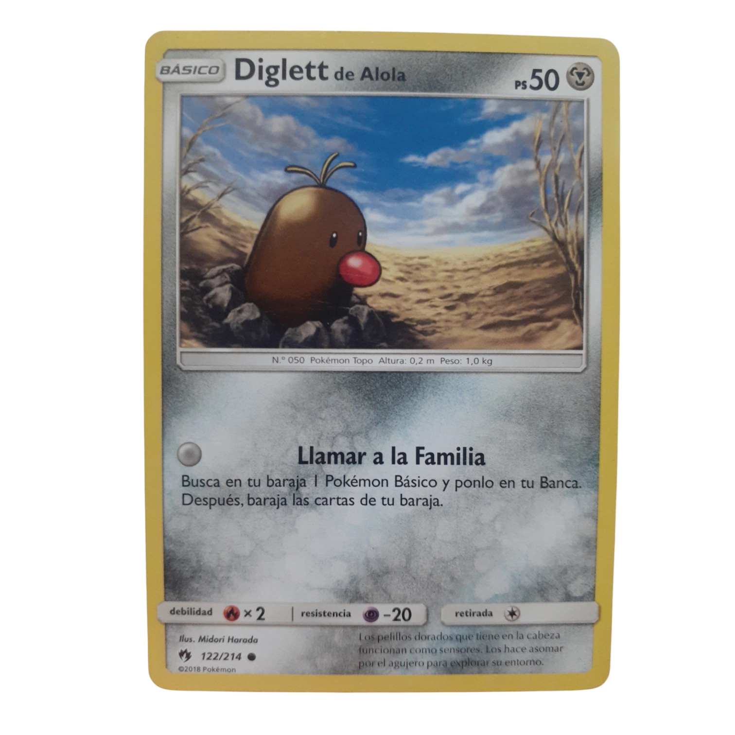 122/214 - Alolan Diglett (español)
