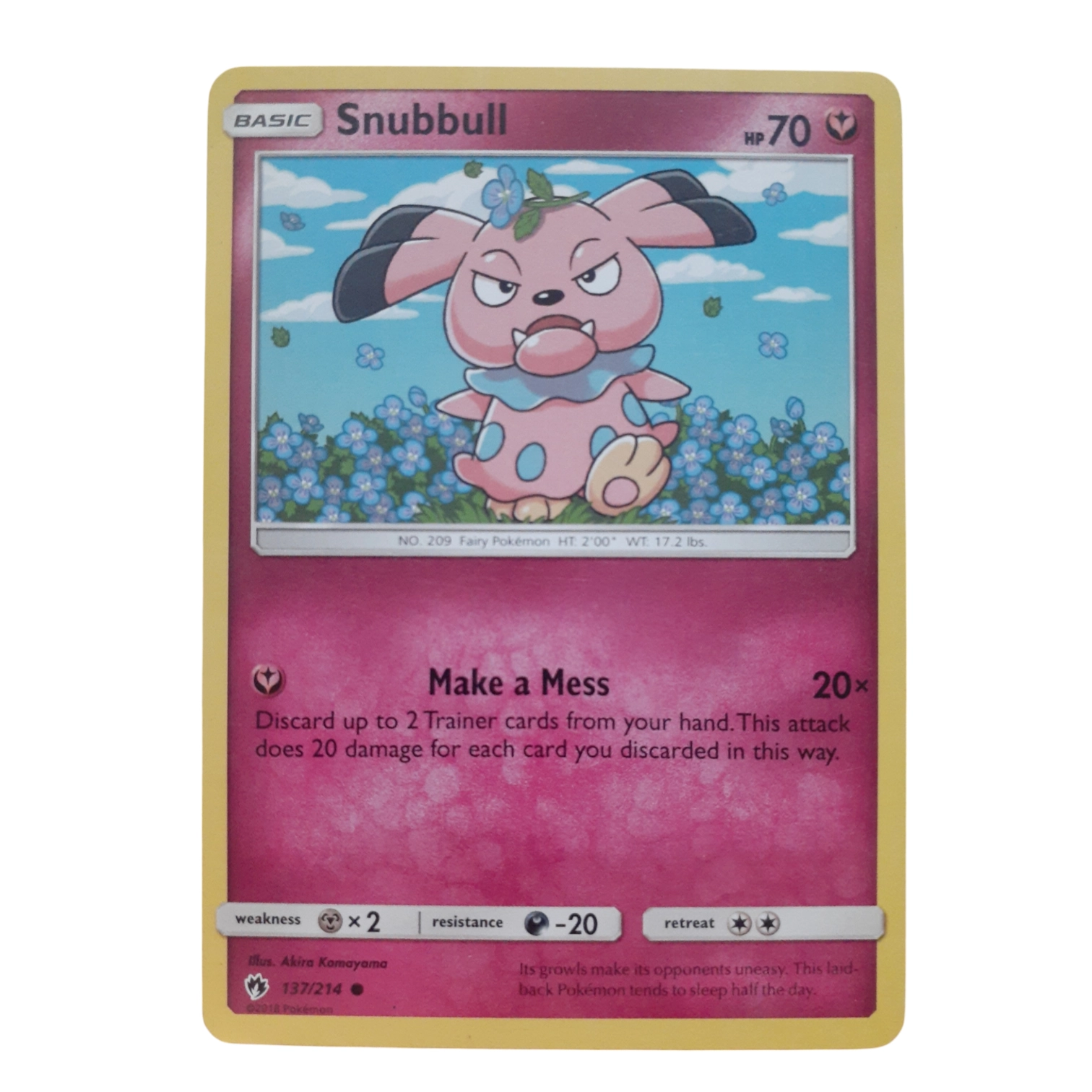 137/214 - Snubbull