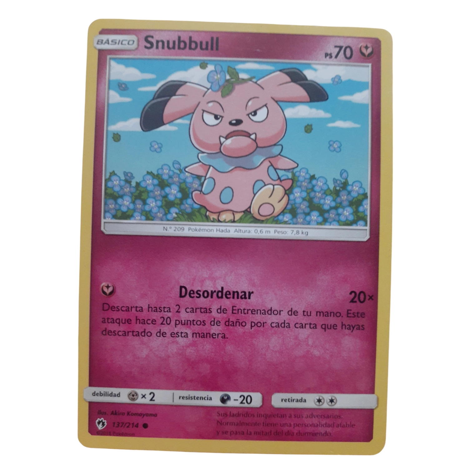 137/214 - Snubbull (español)