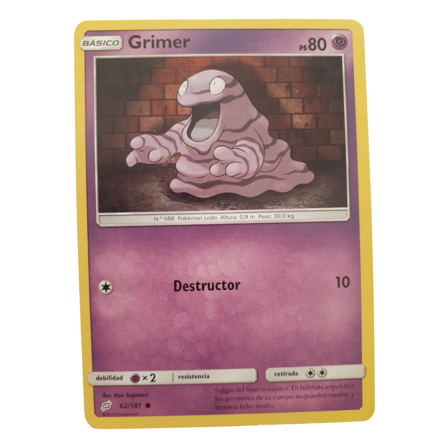 62/181 - Grimer (español)
