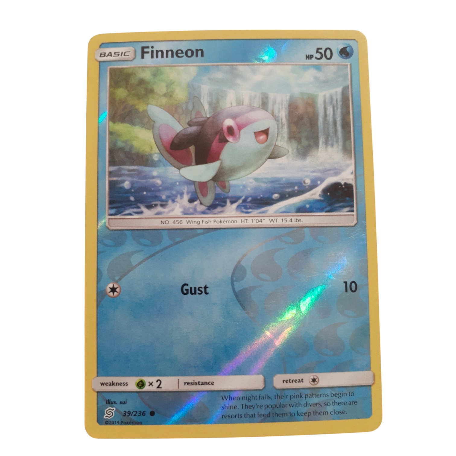 39/236 - Finneon -Reverse Holo