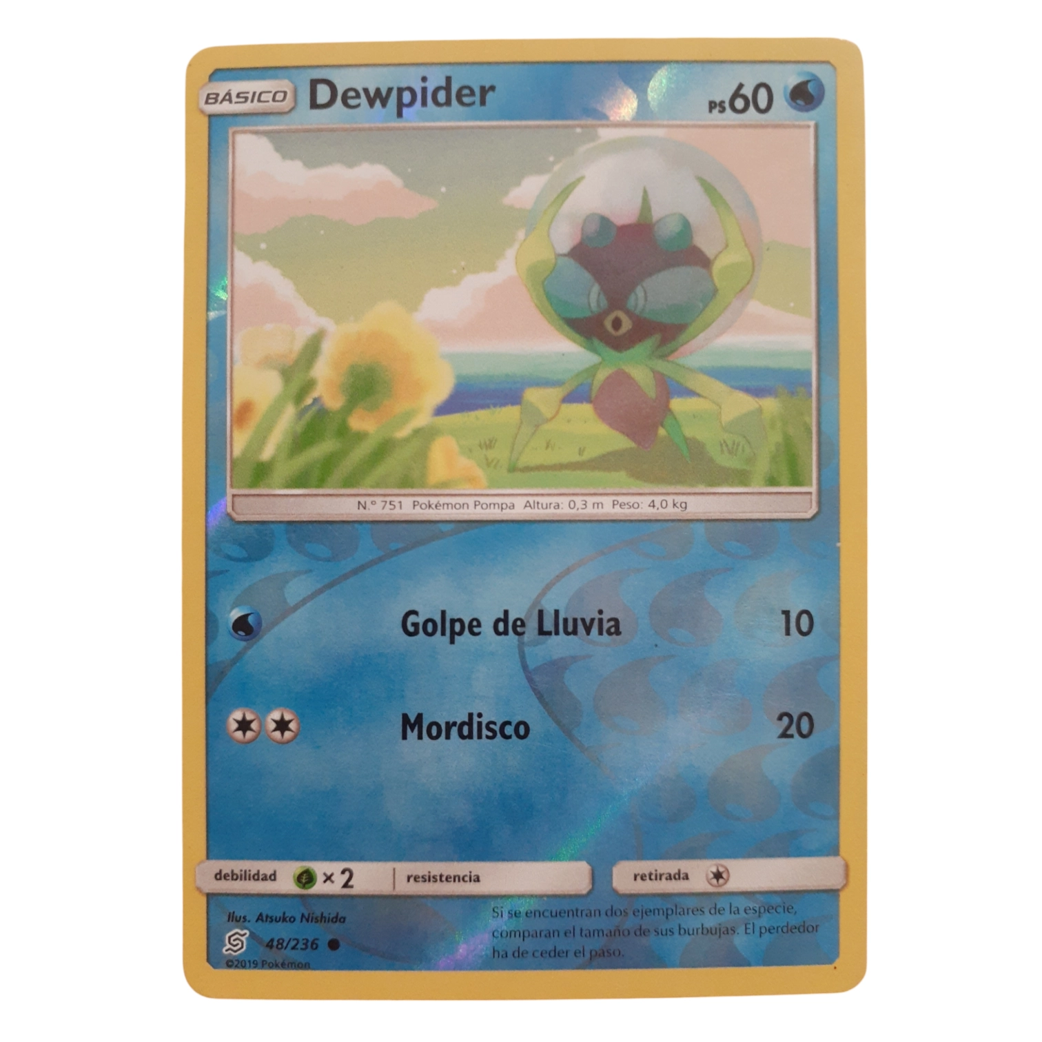 48/236 - Dewpider -Reverse Holo (español)