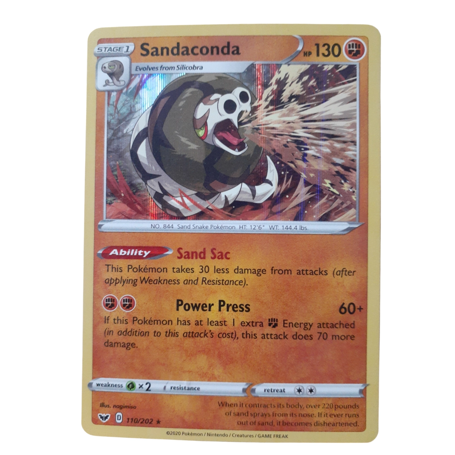 110/202 - Sandaconda -Holo