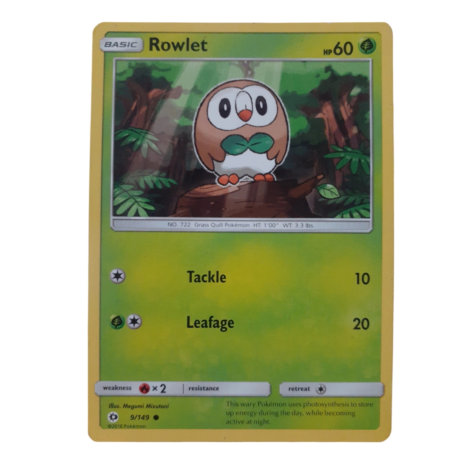 9/149 - Rowlet