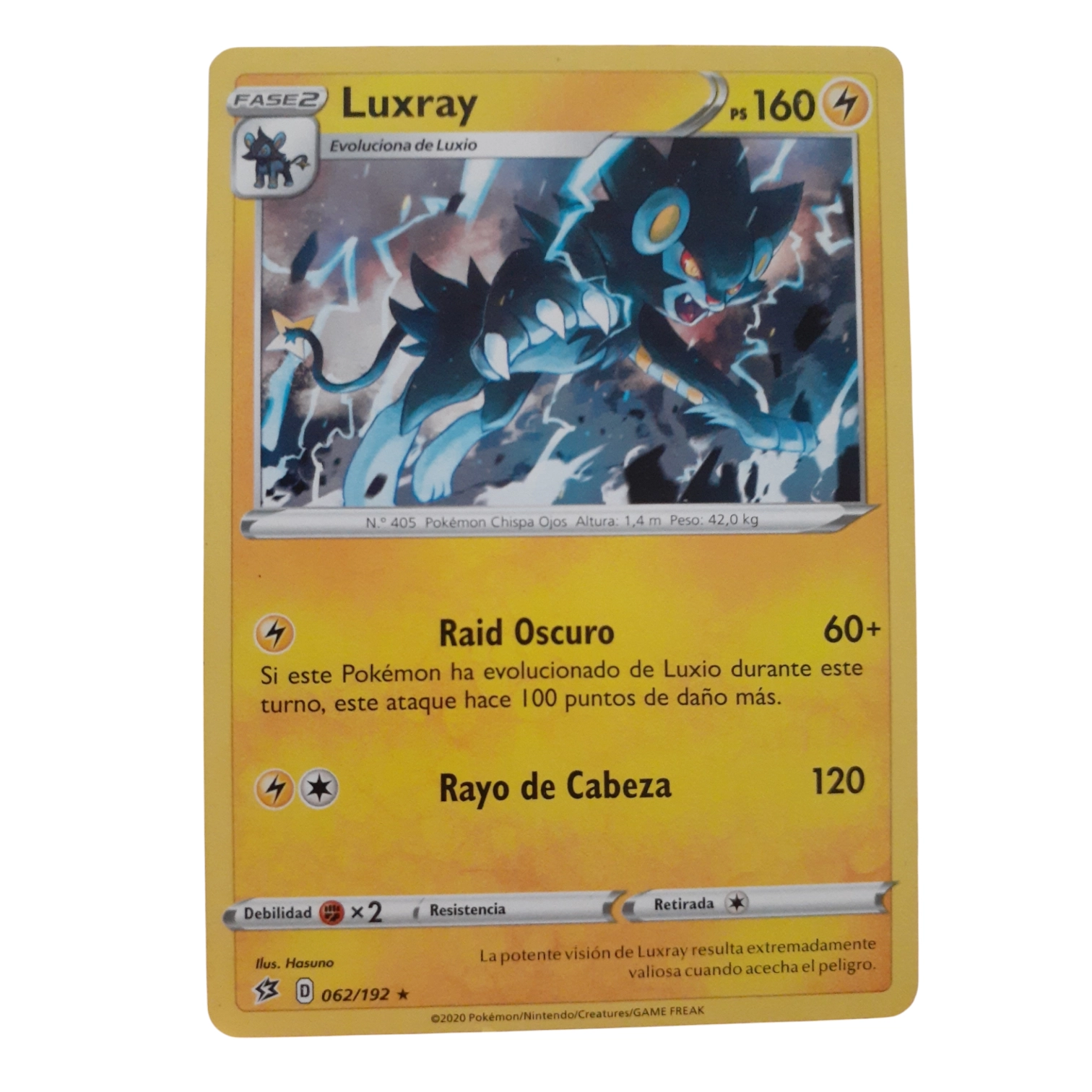062/192 - Luxray (español)