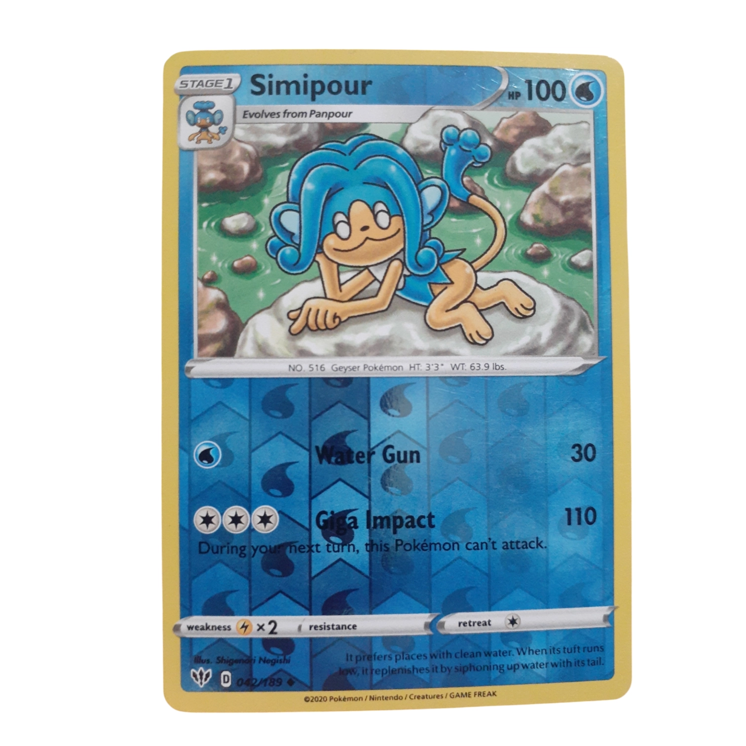 042/189 - Simipour -Reverse Holo