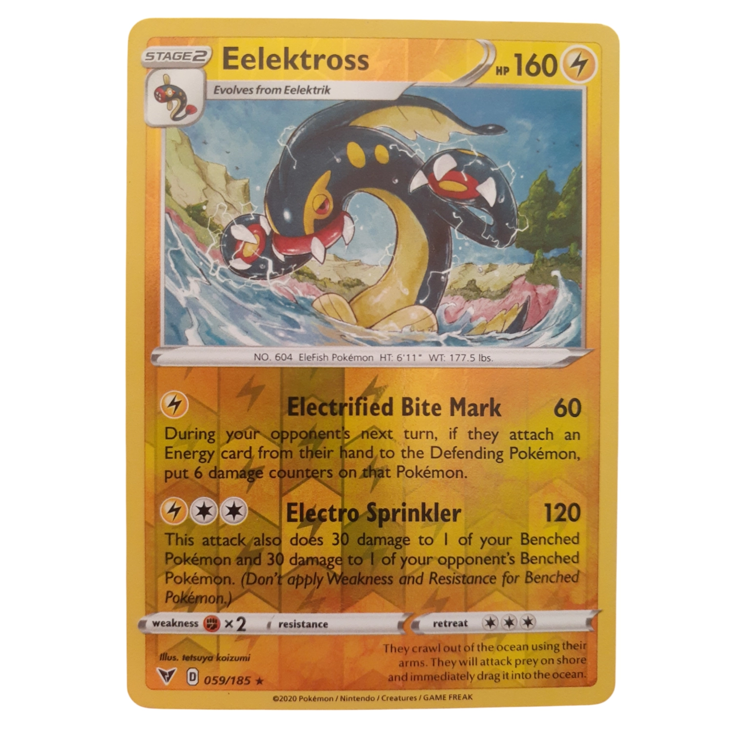 059/185 - Eelektross -Reverse Holo
