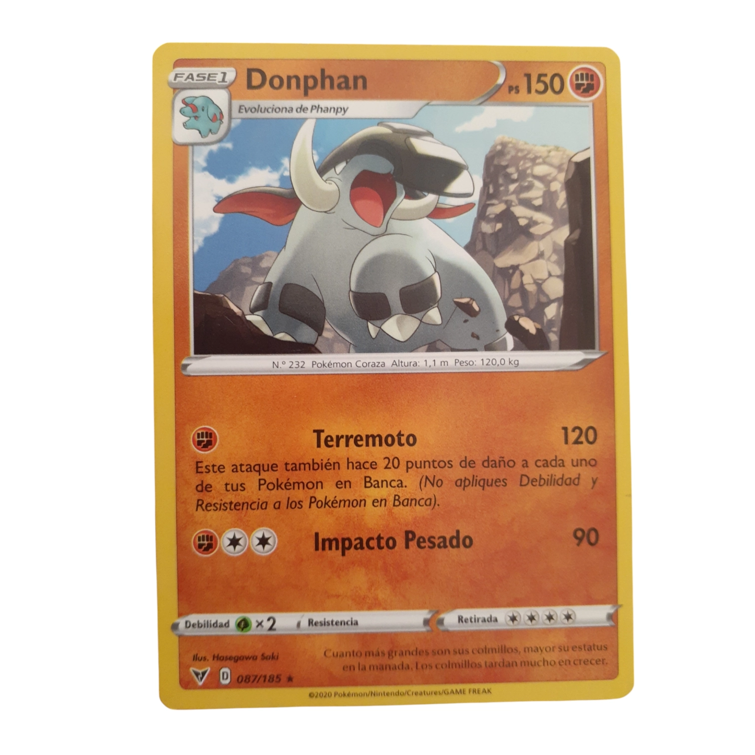 087/185 - Donphan (español)