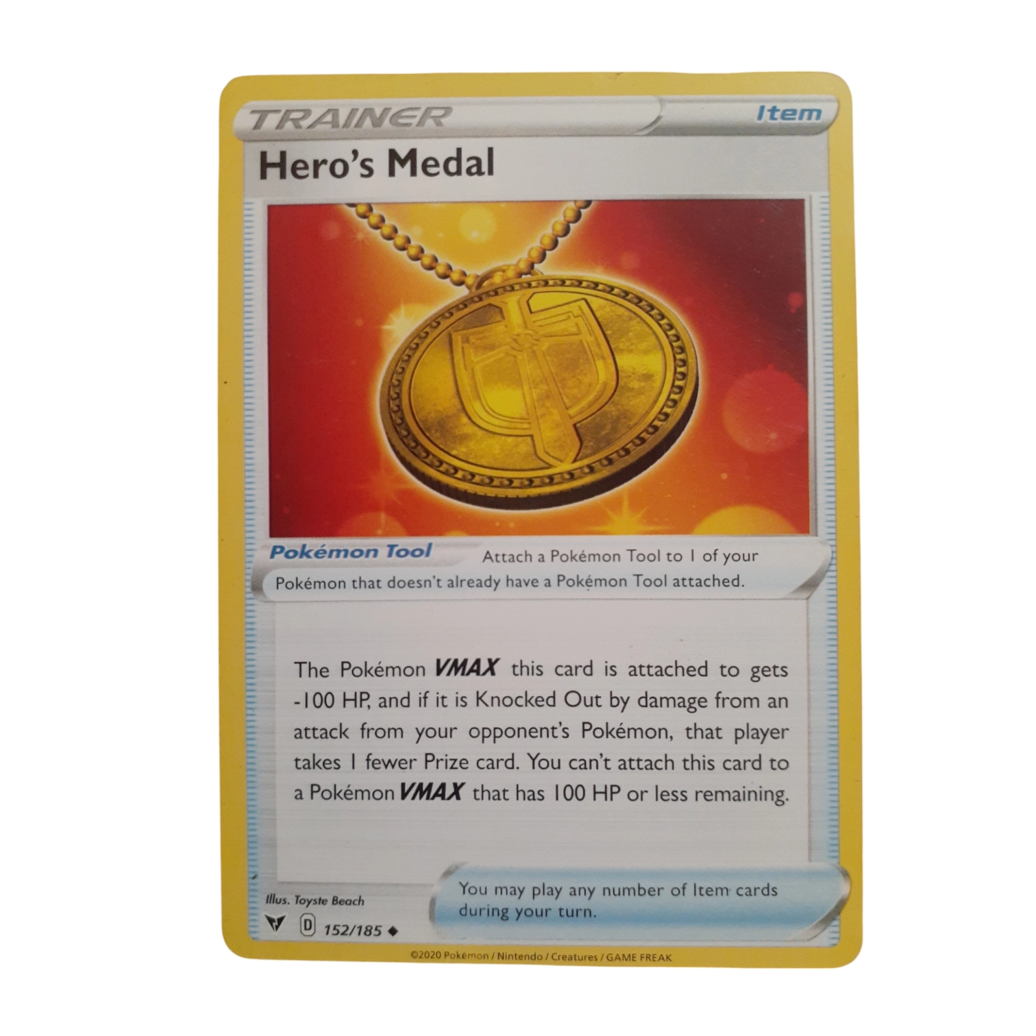 152/185 - Hero's Medal