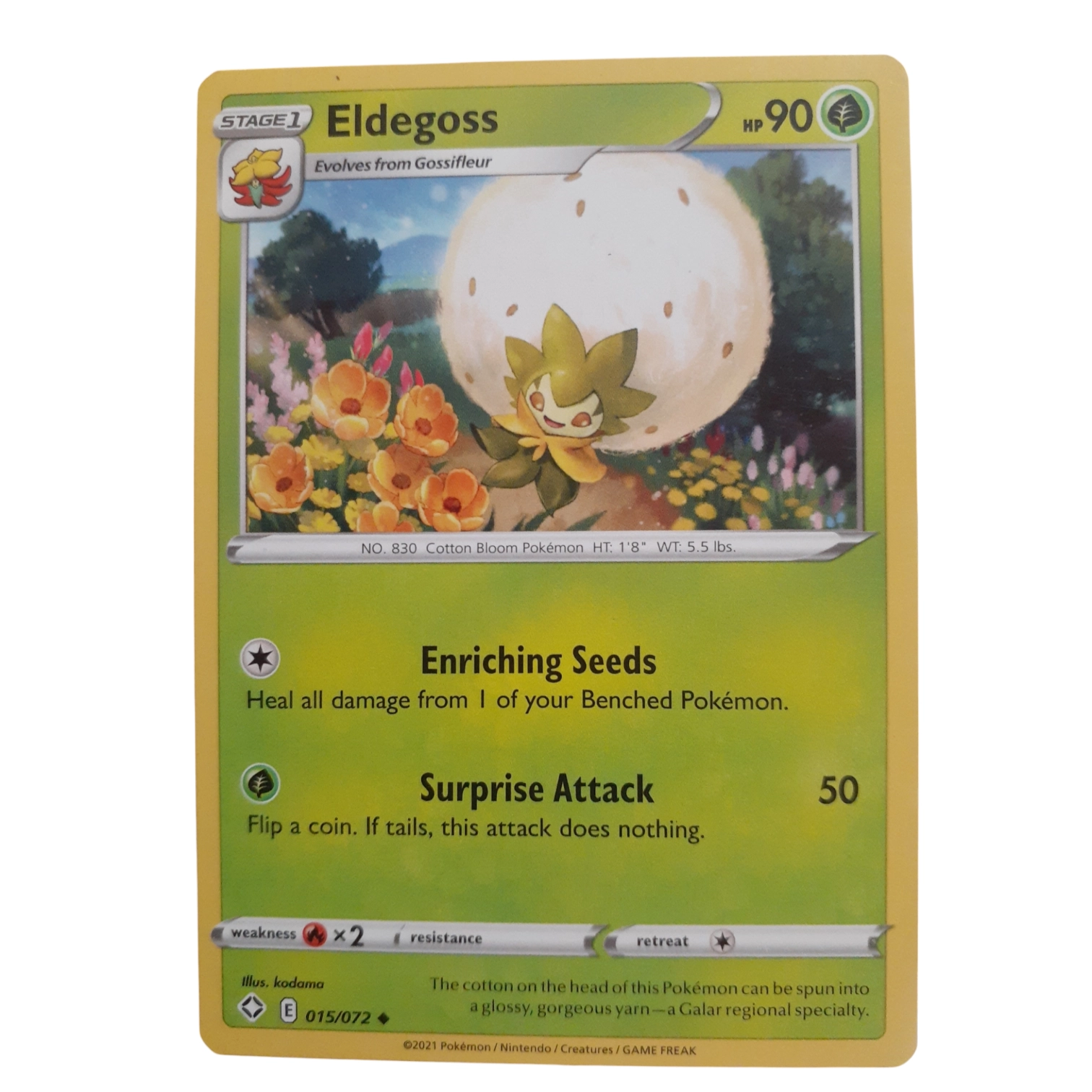 015/072 - Eldegoss