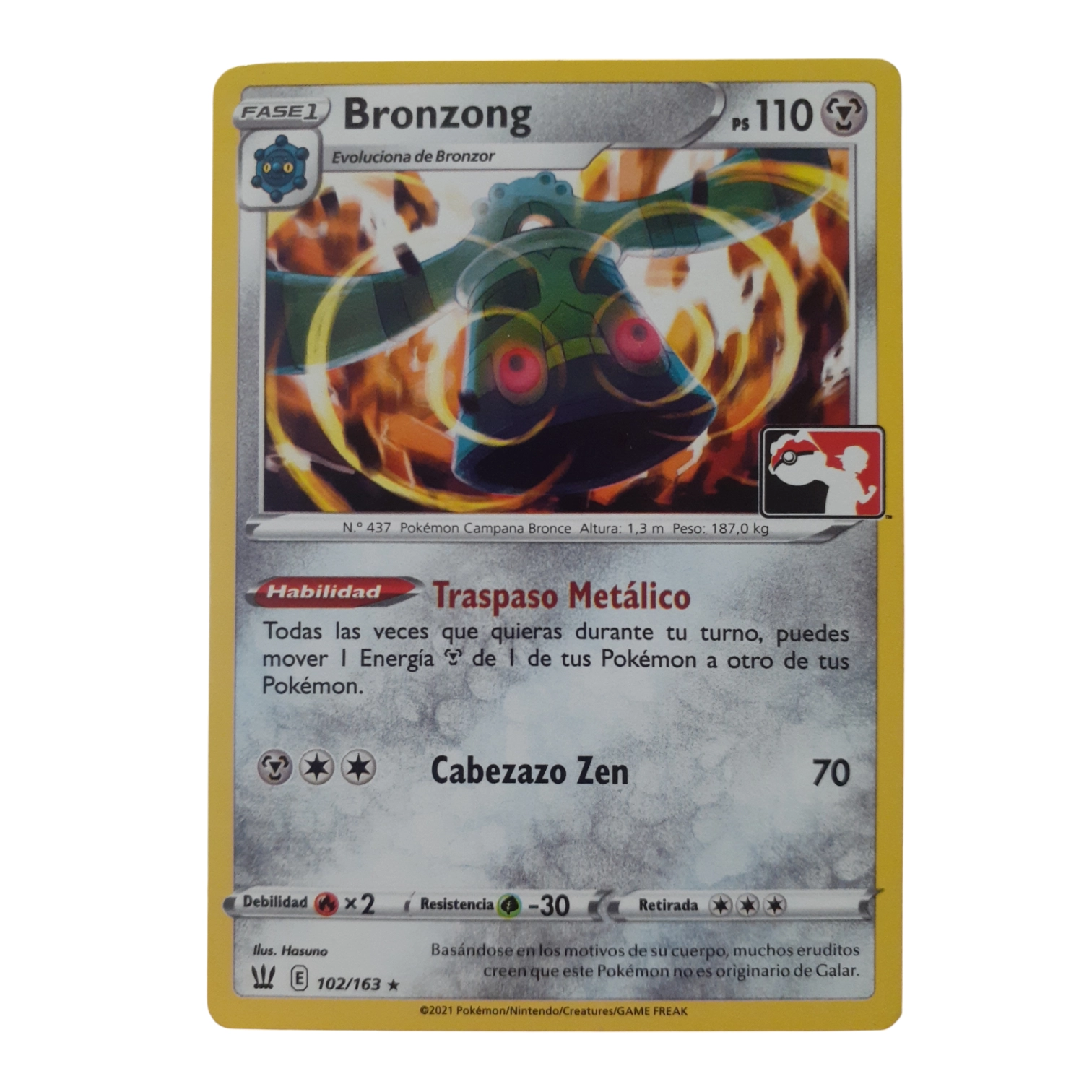 102/163 - Bronzong -League Promo (español)
