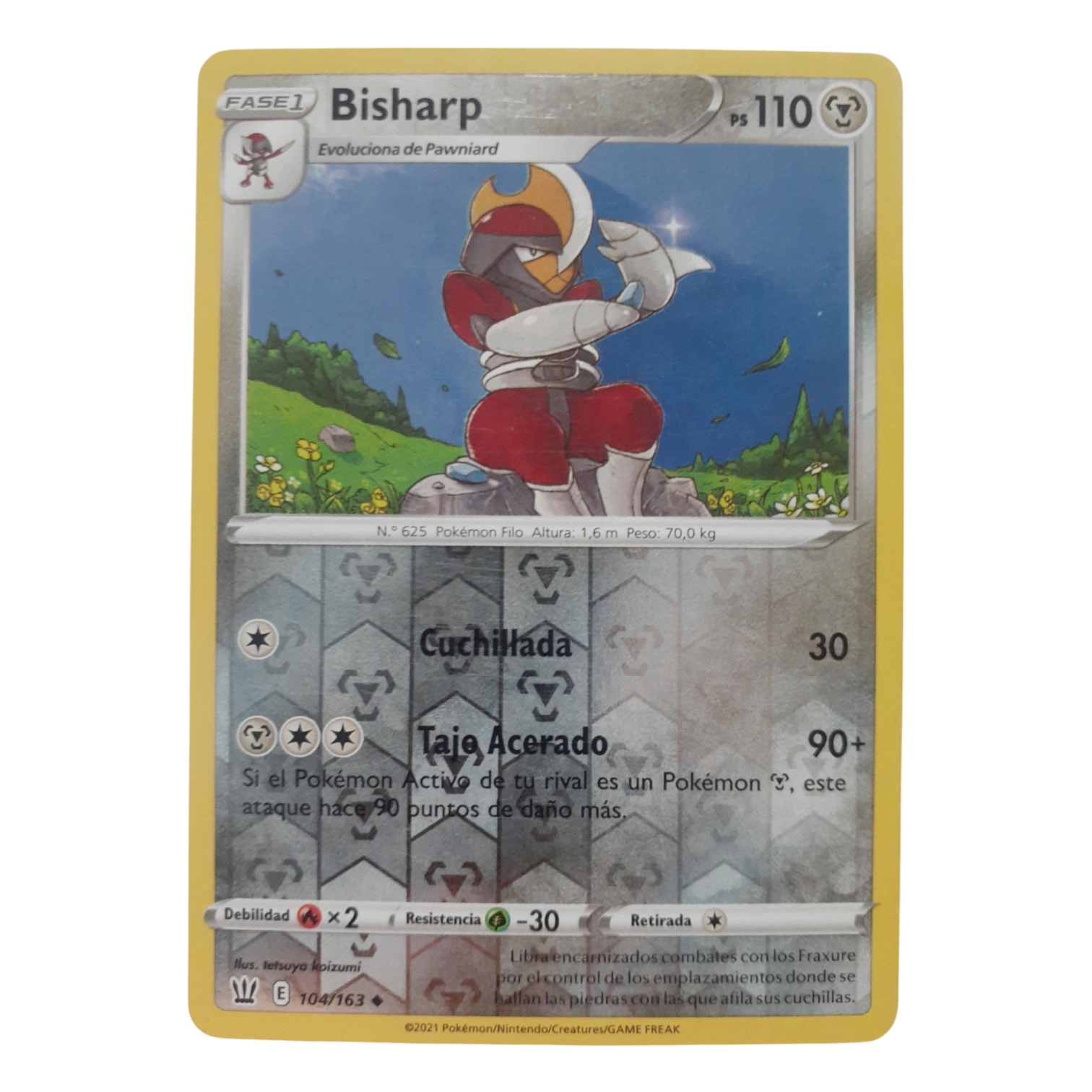 104/163 - Bisharp -Reverse Holo
