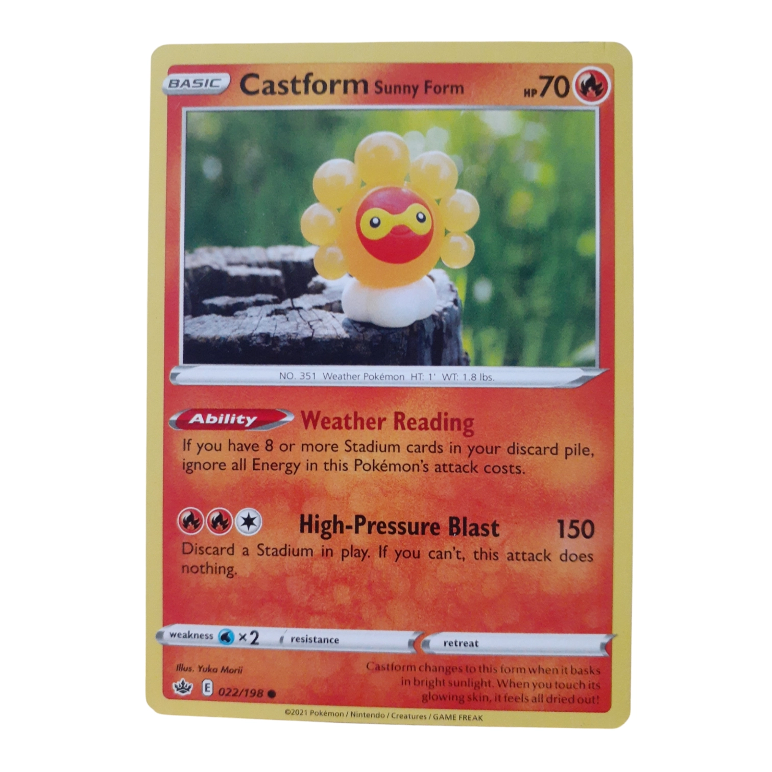 022/198 - Castform Sunny Form