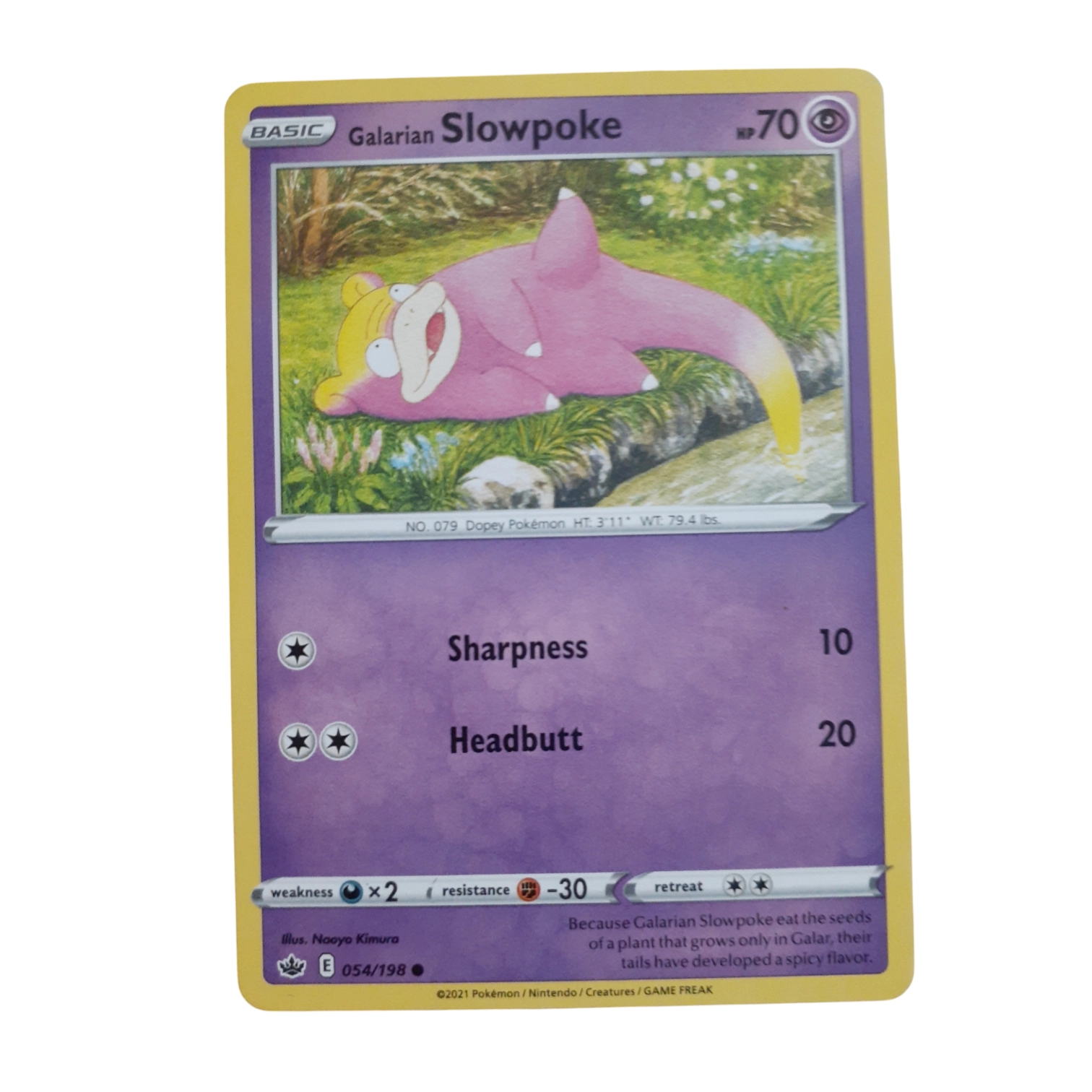 054/198 - Galarian Slowpoke